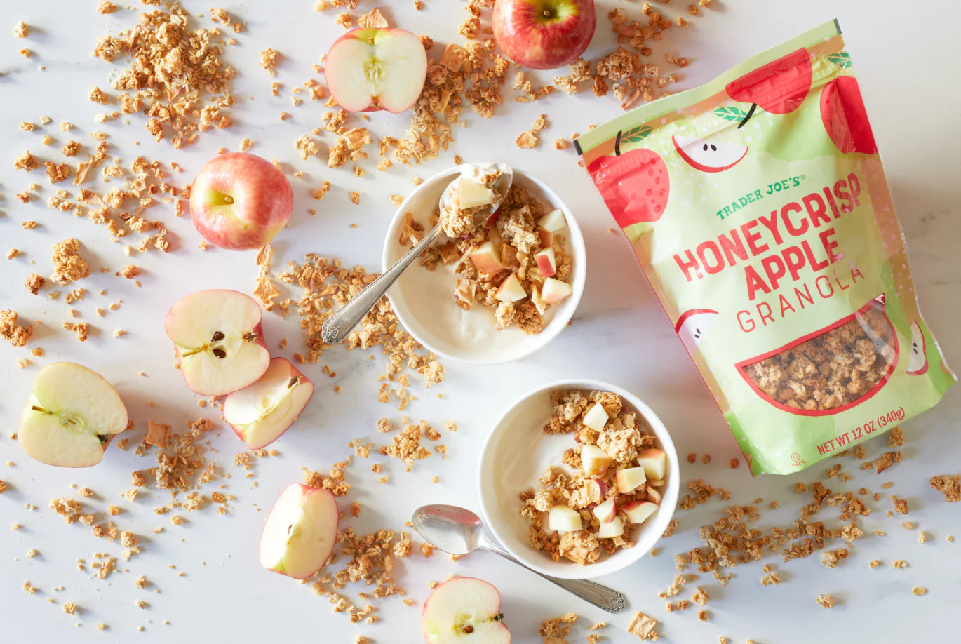 trader joe\'s honeycrisp apple granola