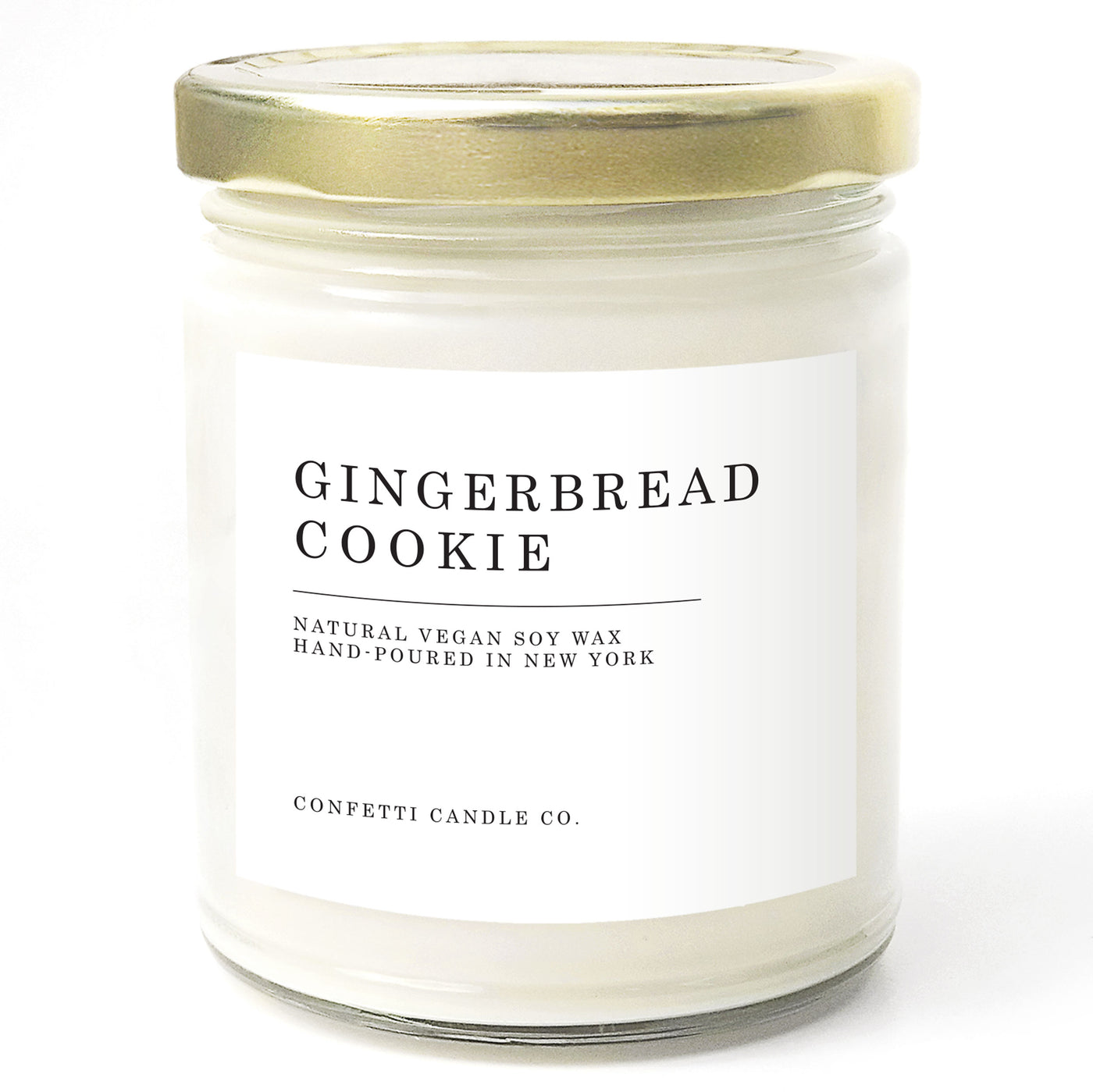 gingerbread candle