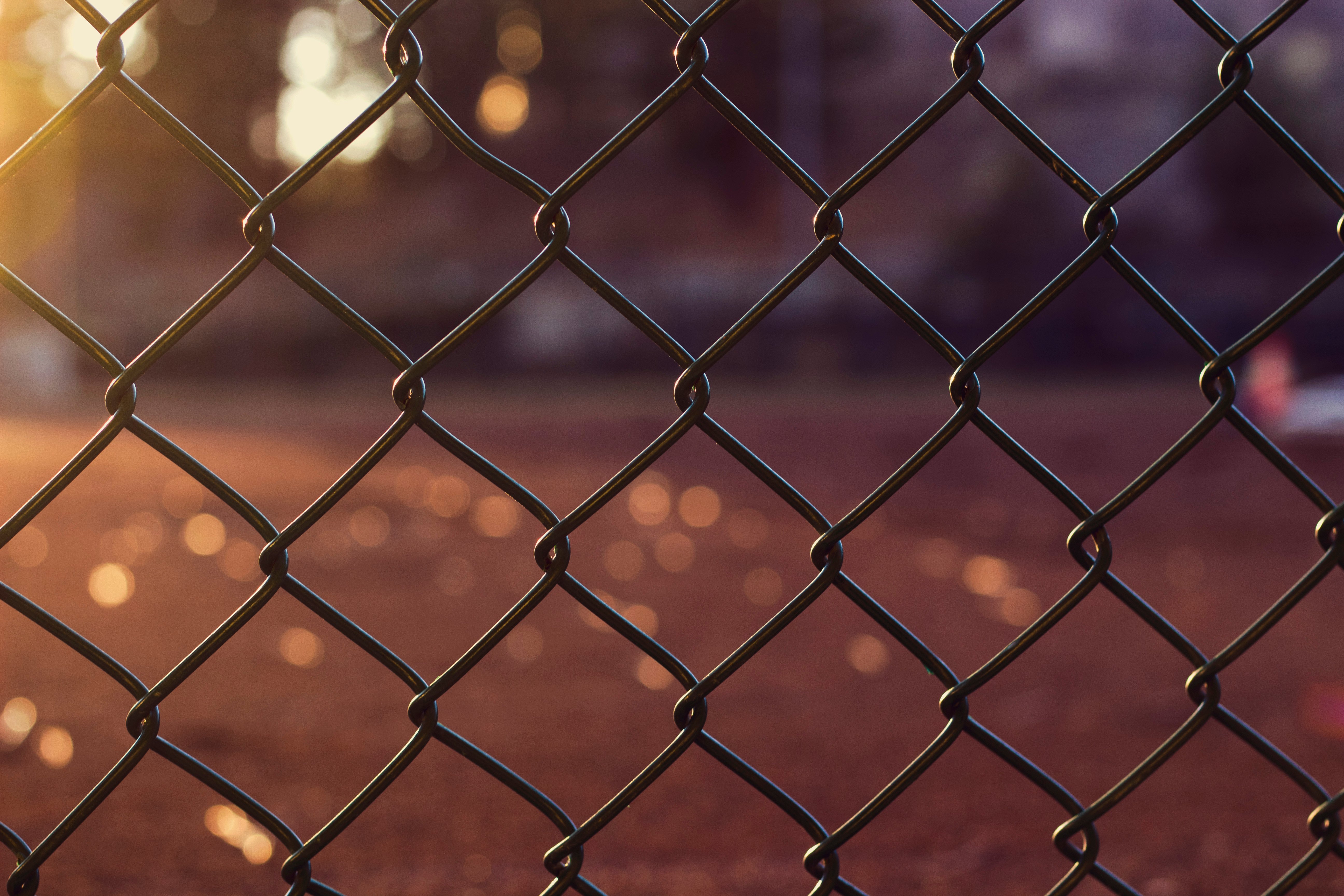 chain link fence by Kendall Hoopes