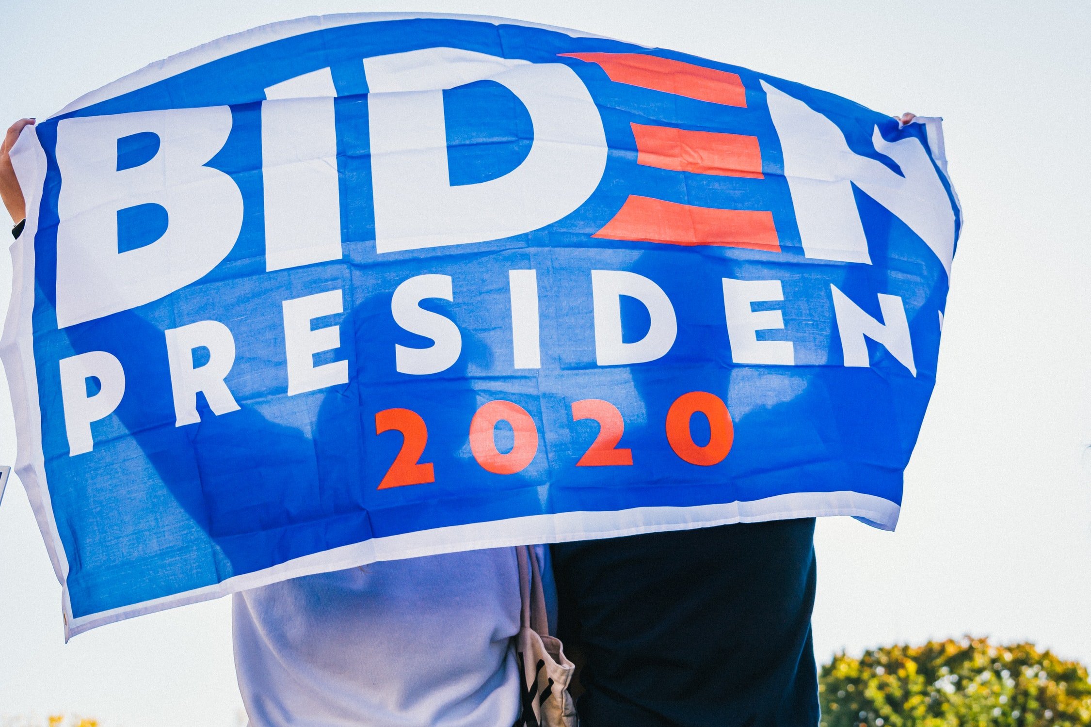 Biden 2020 flag by Gayatri Malhotra from Unsplash