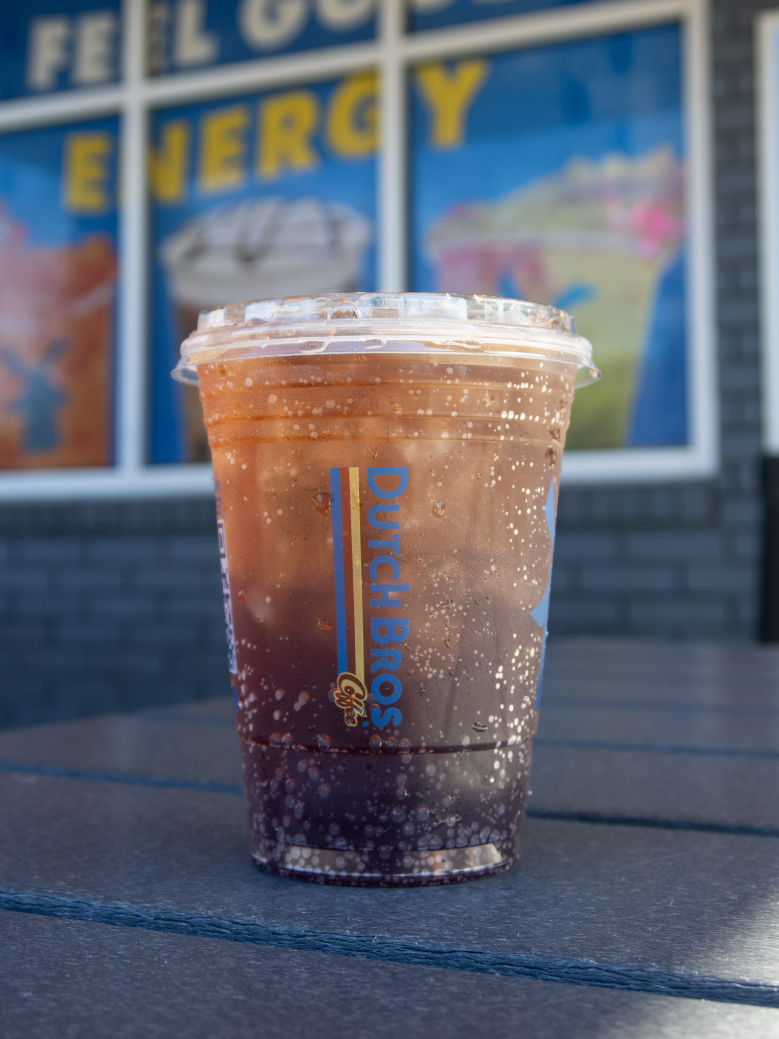 Shark Attack drink from Dutch Bros