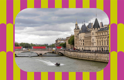 Seine River in Paris, France