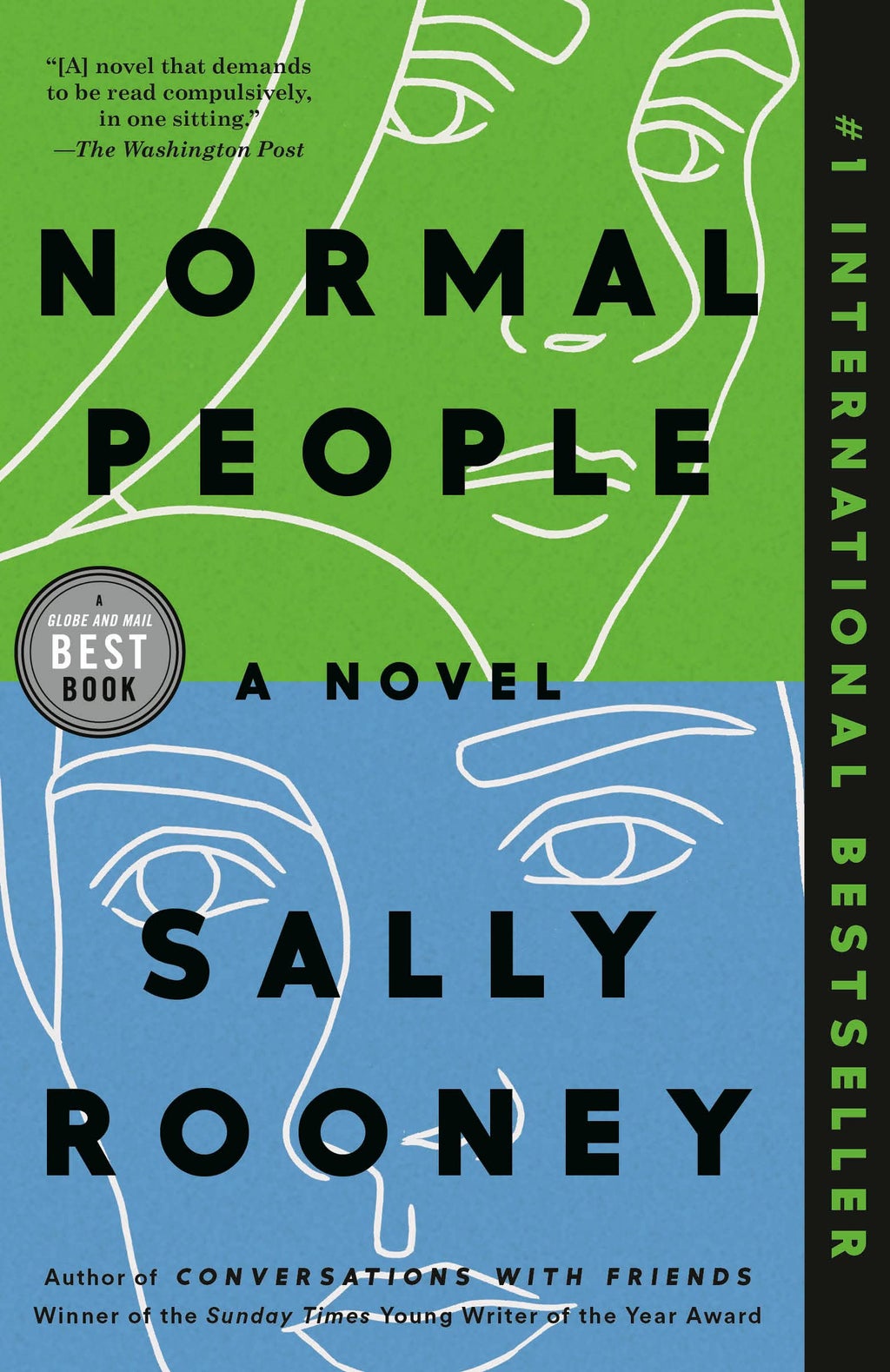 book cover of normal people