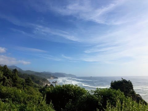 Oregon coast beach
