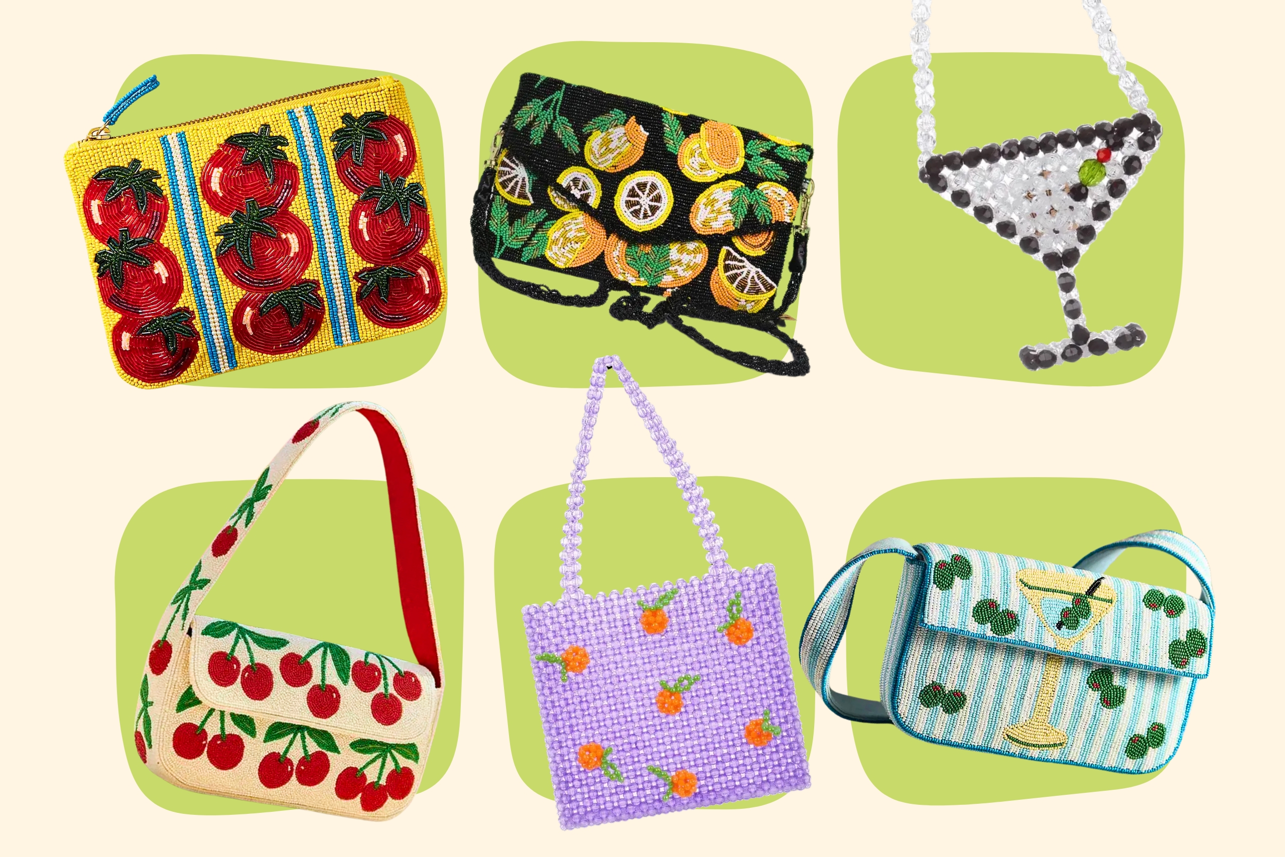beaded food bags