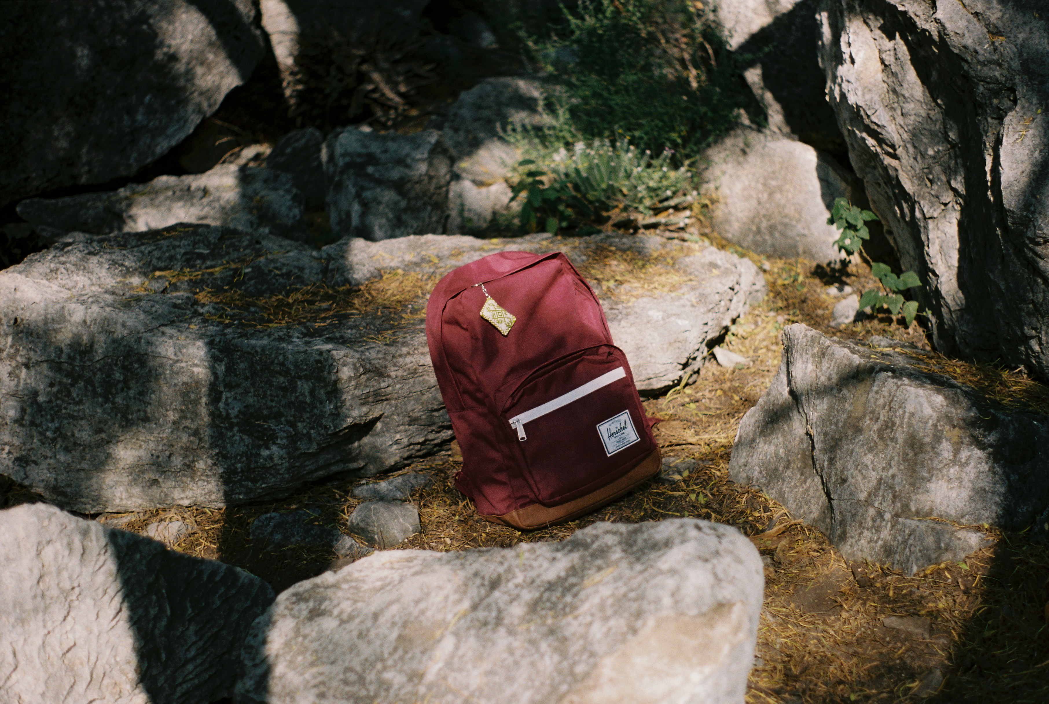 red herschel backpack