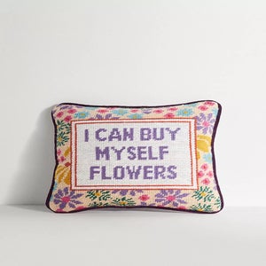 flowers pillow for dorm