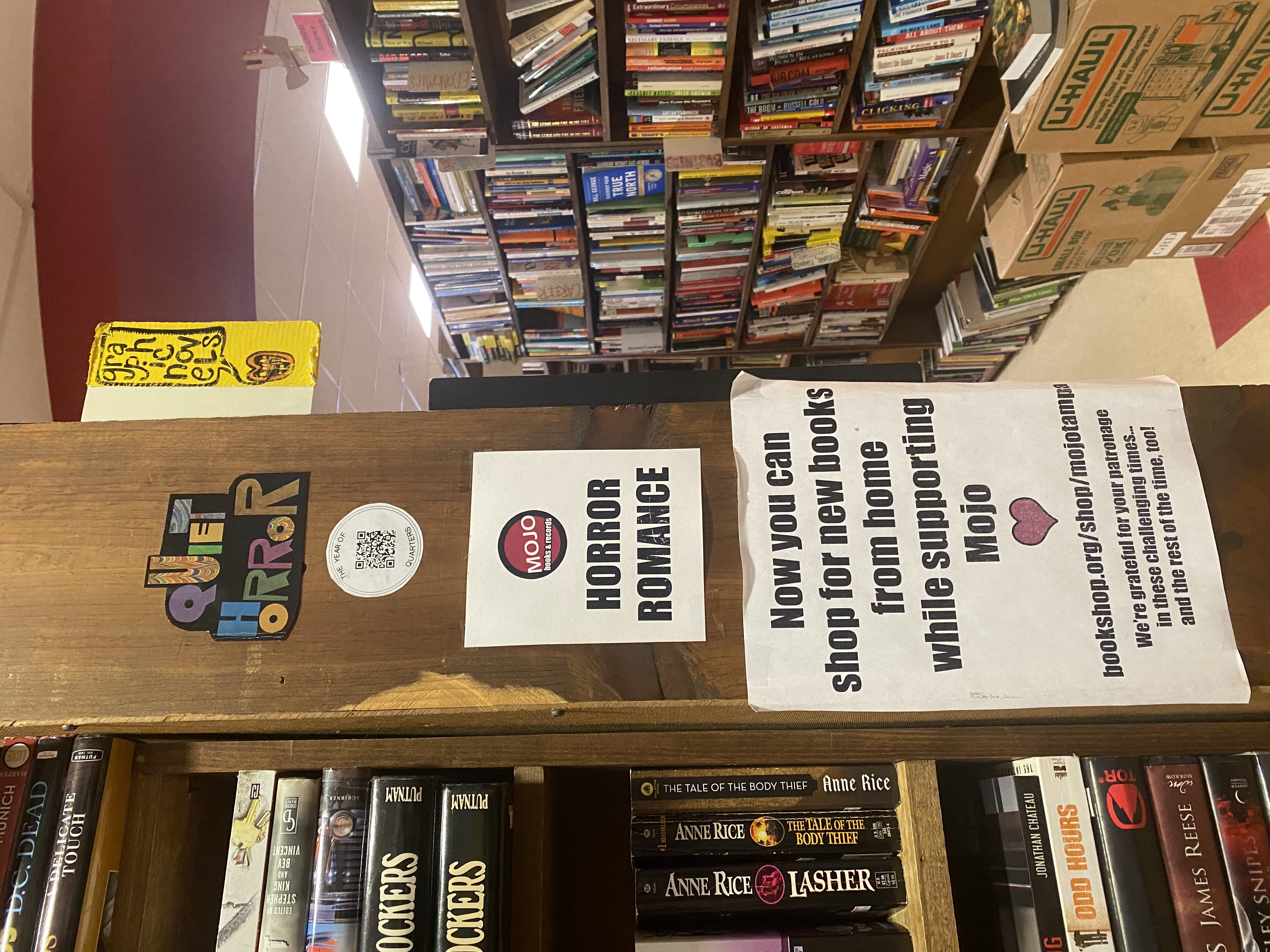 Photo inside Mojo Books and Records