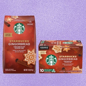 Starbucks Gingerbread Flavored Coffee