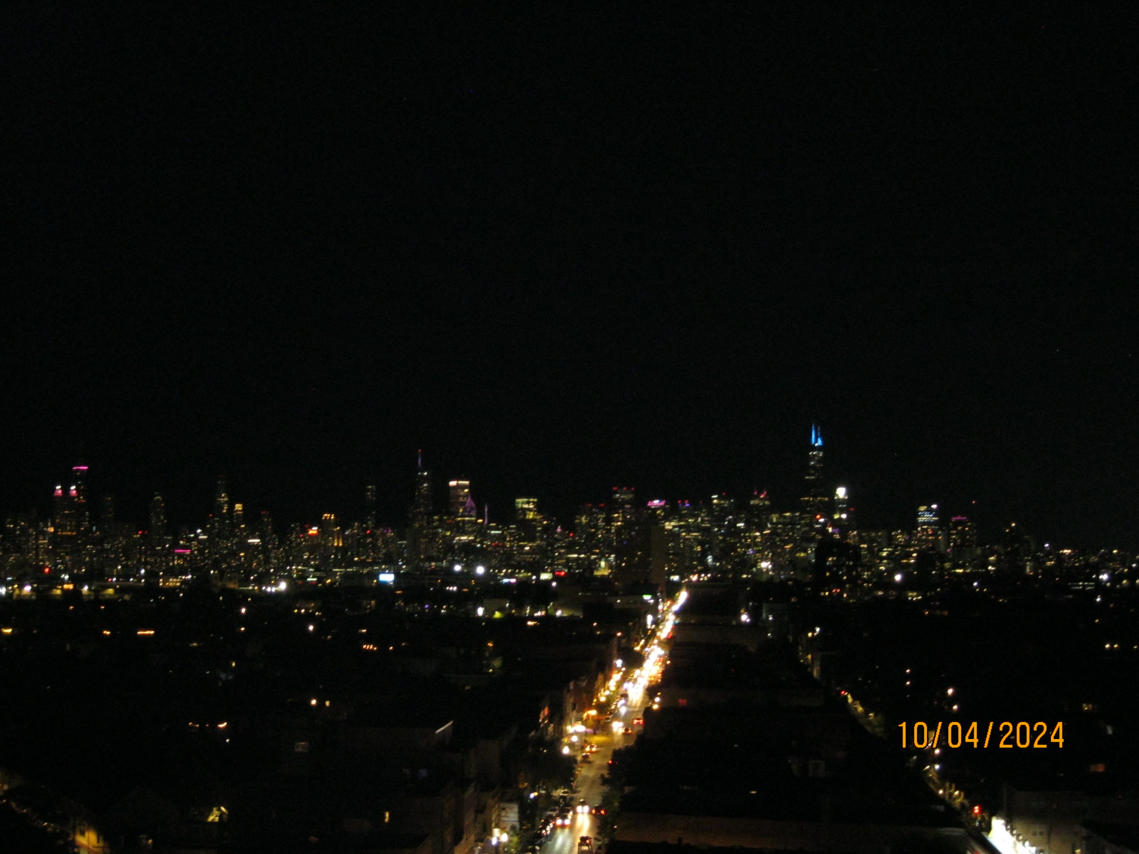 Chicago Nighttime Skyline