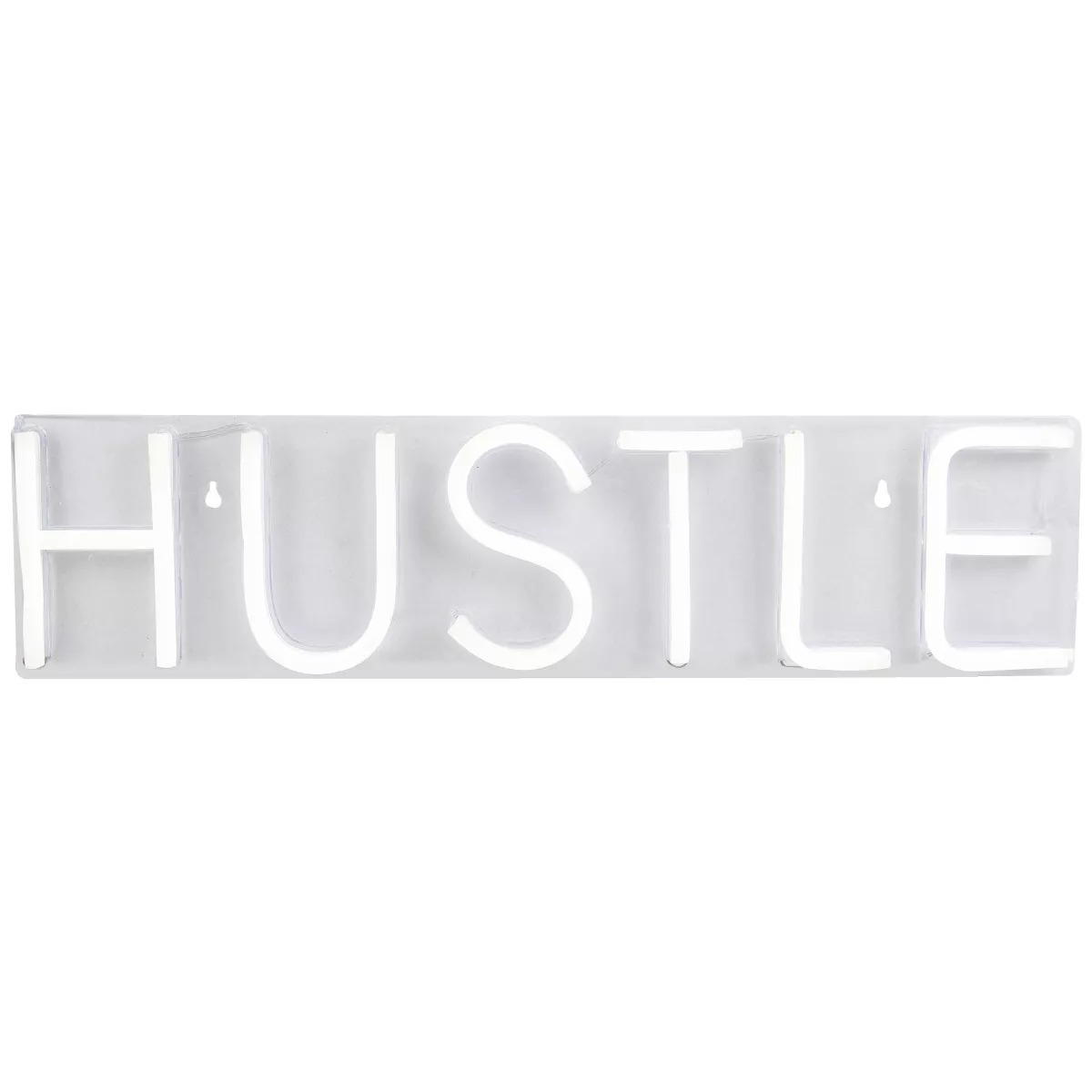 hustle neon sign for dorm room