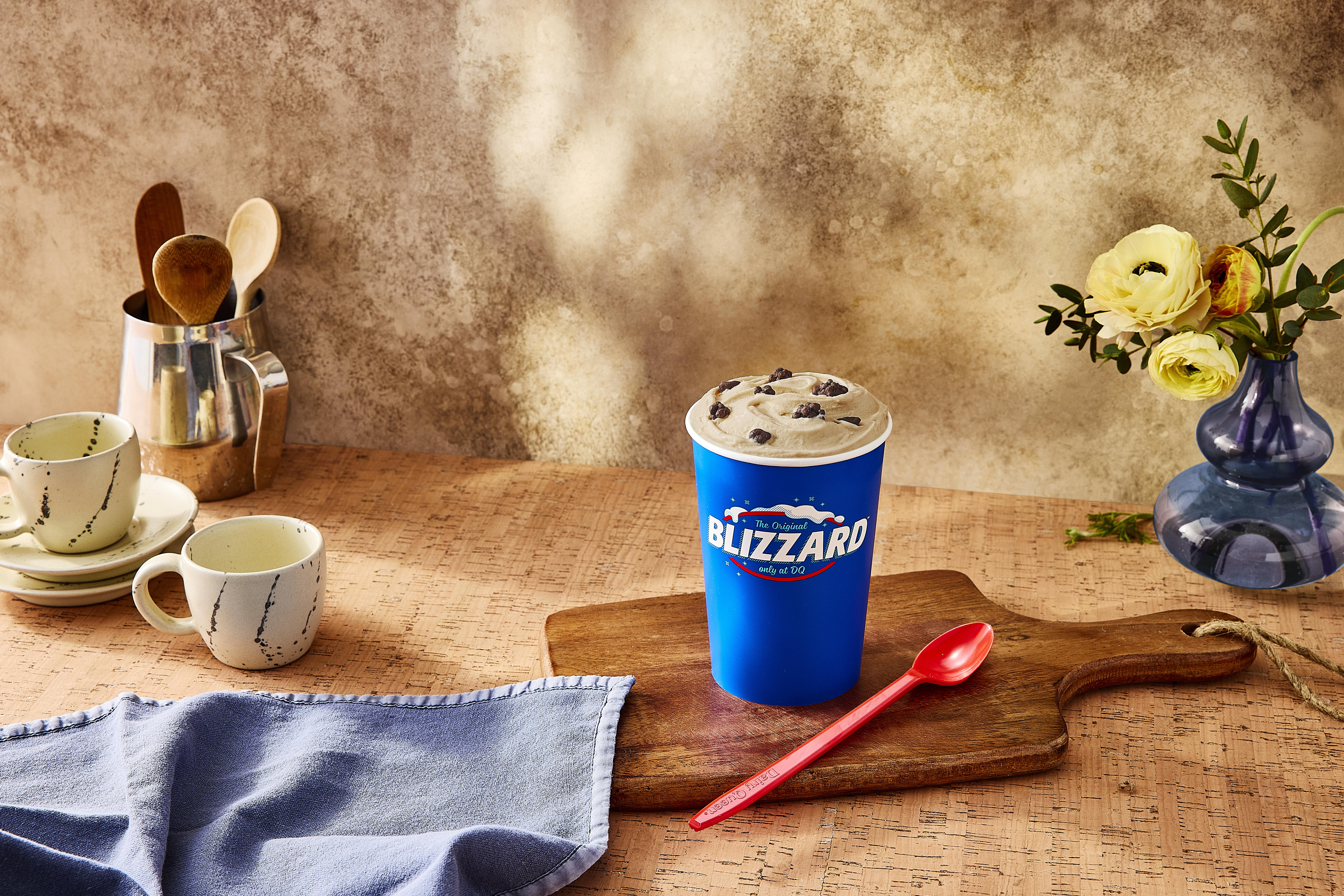 Photo of DQ\'s New Caramel Java Chip Blizzard Treat.