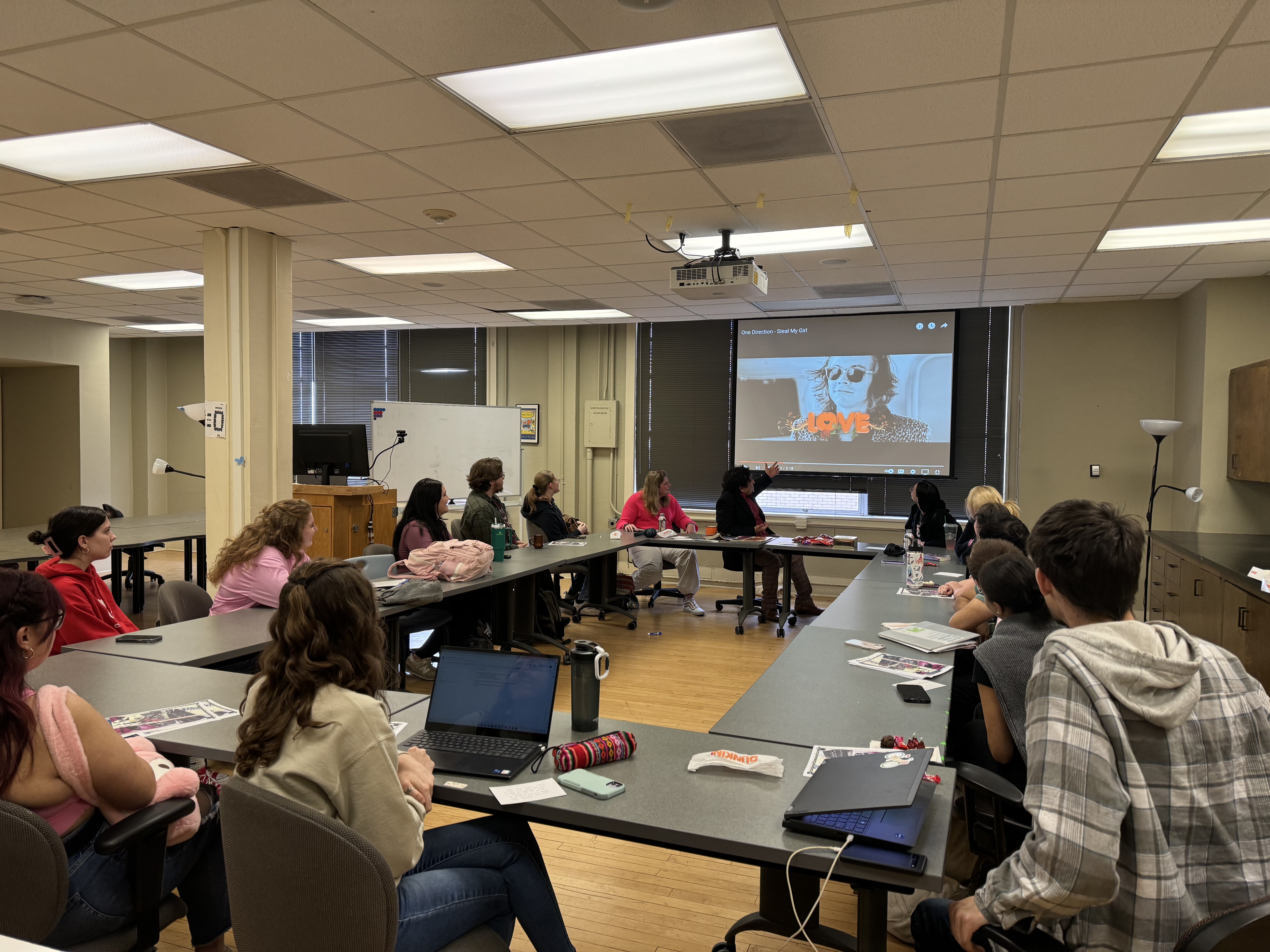 class at Texas State University