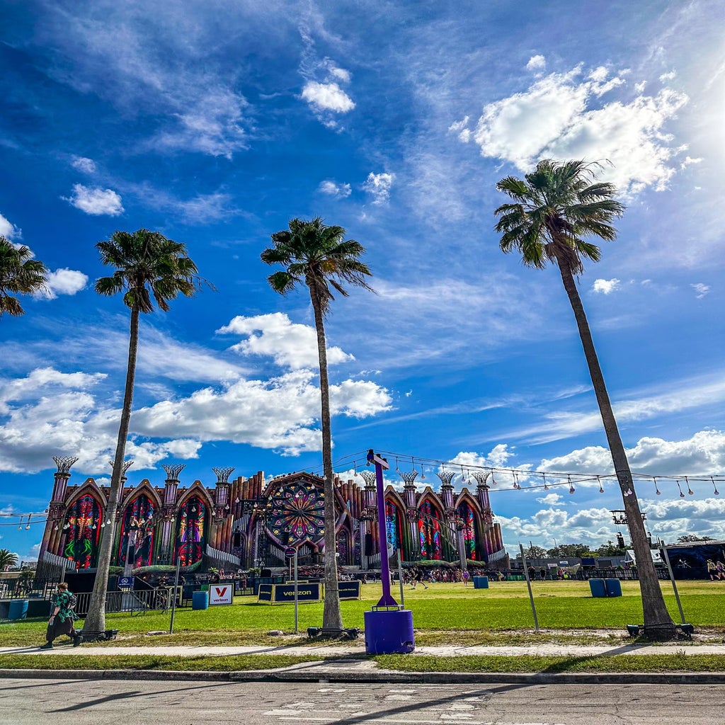 Outside EDC Music Festival set