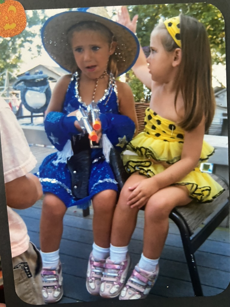 me and my twin sister