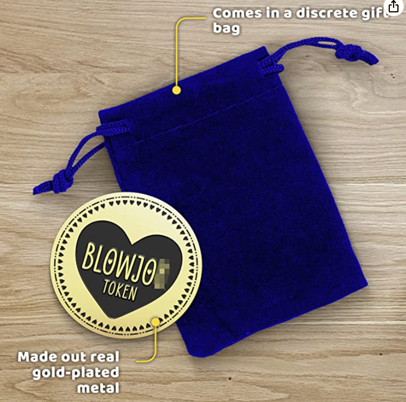 blowjob token coin valentine\'s day