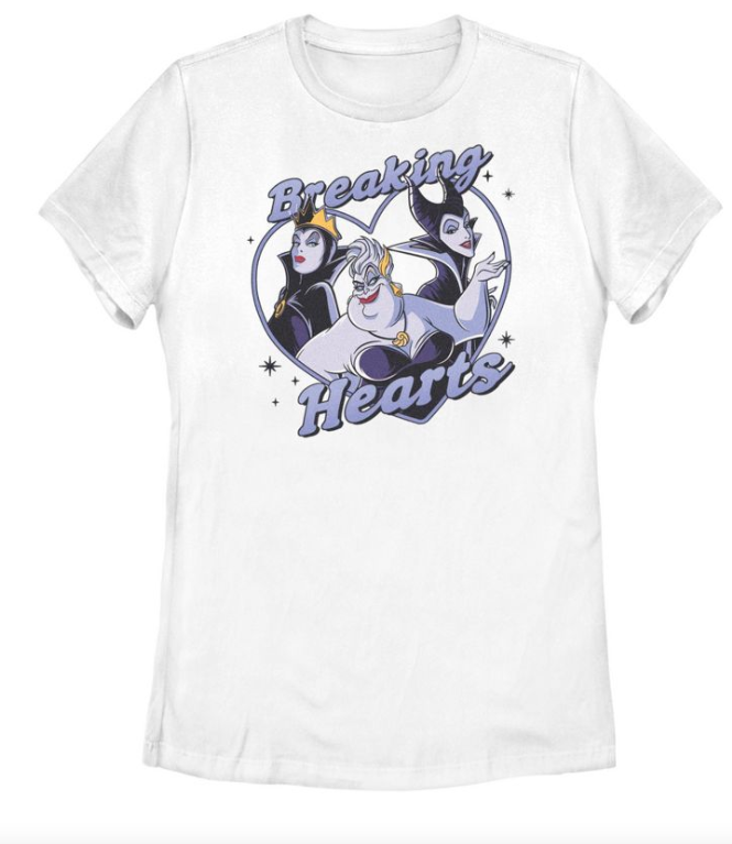 disney villains valentine\'s day shirt