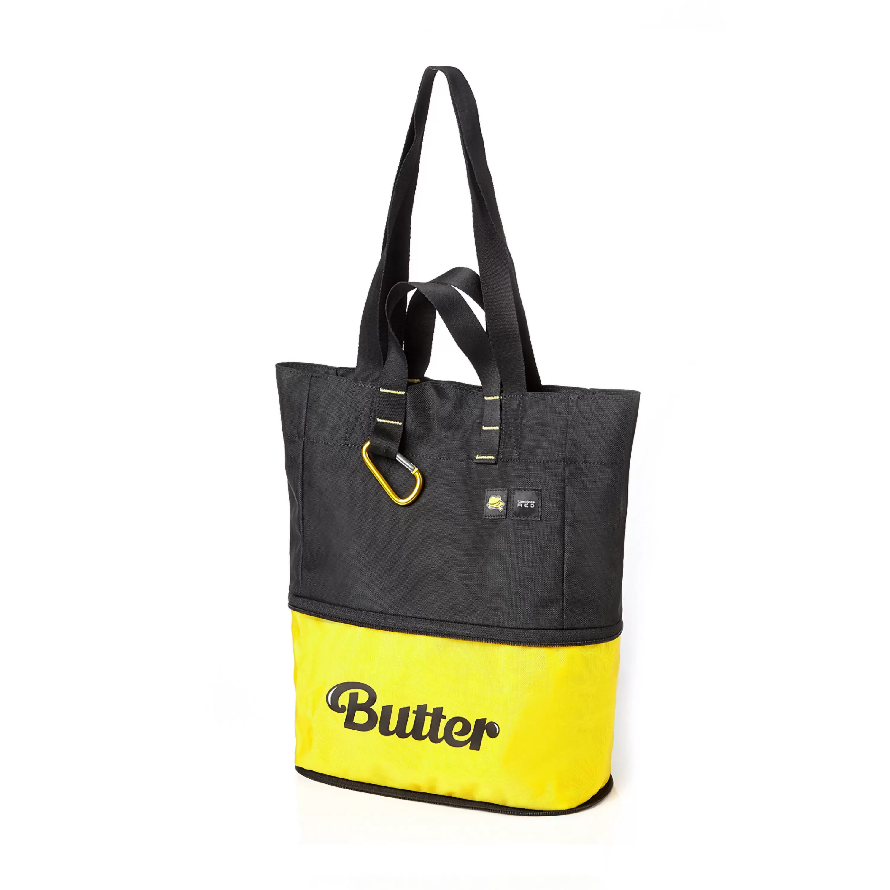 bts butter x samsonite red tote bag