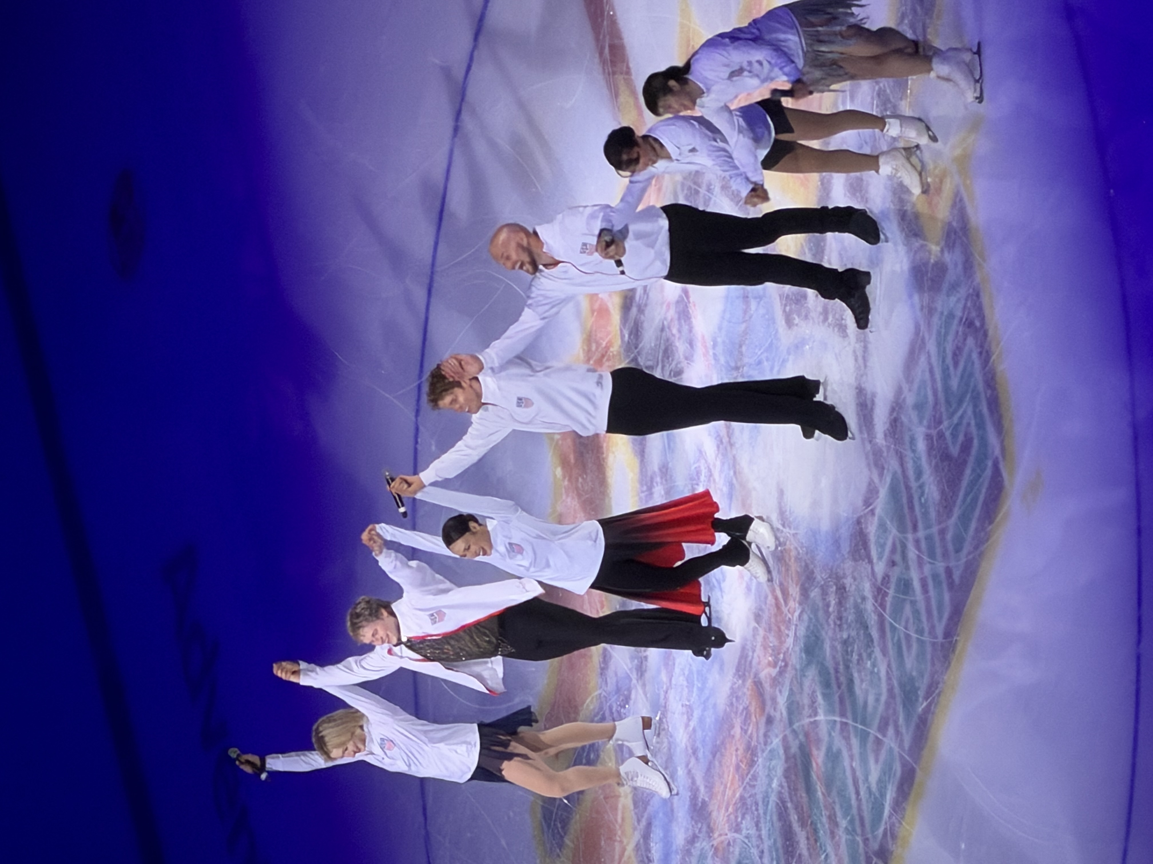 Team USA’s gold medal winning team event participants