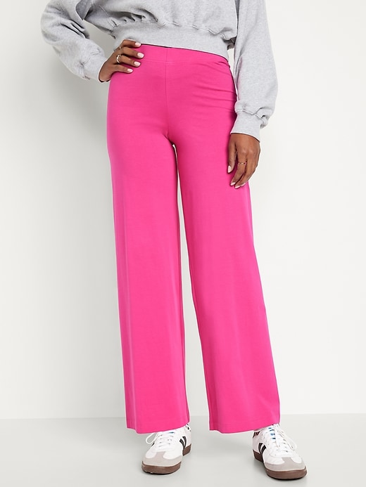 Old Navy High-Waisted Wide-Leg Leggings