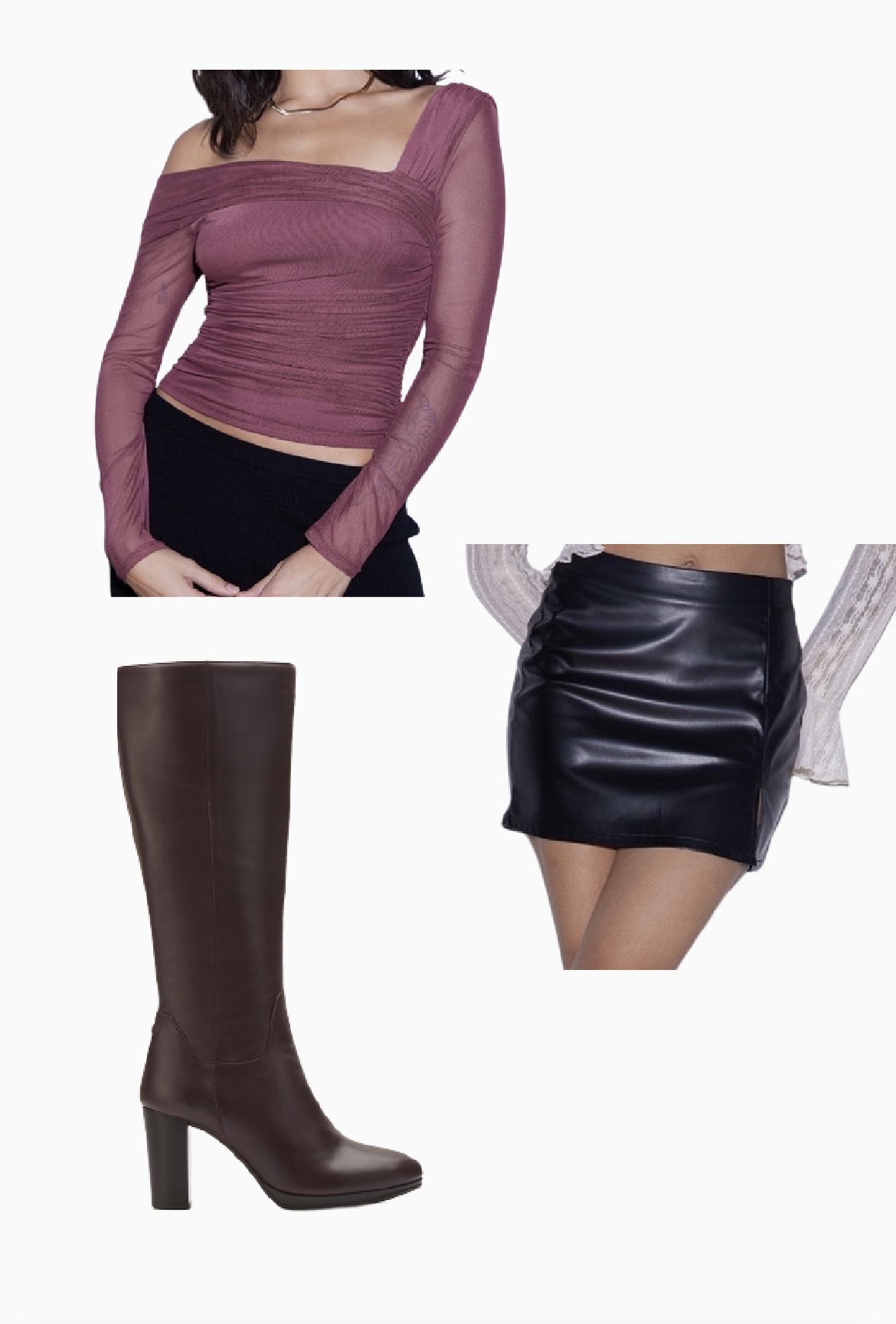 Duo Boots Burgundy Boots