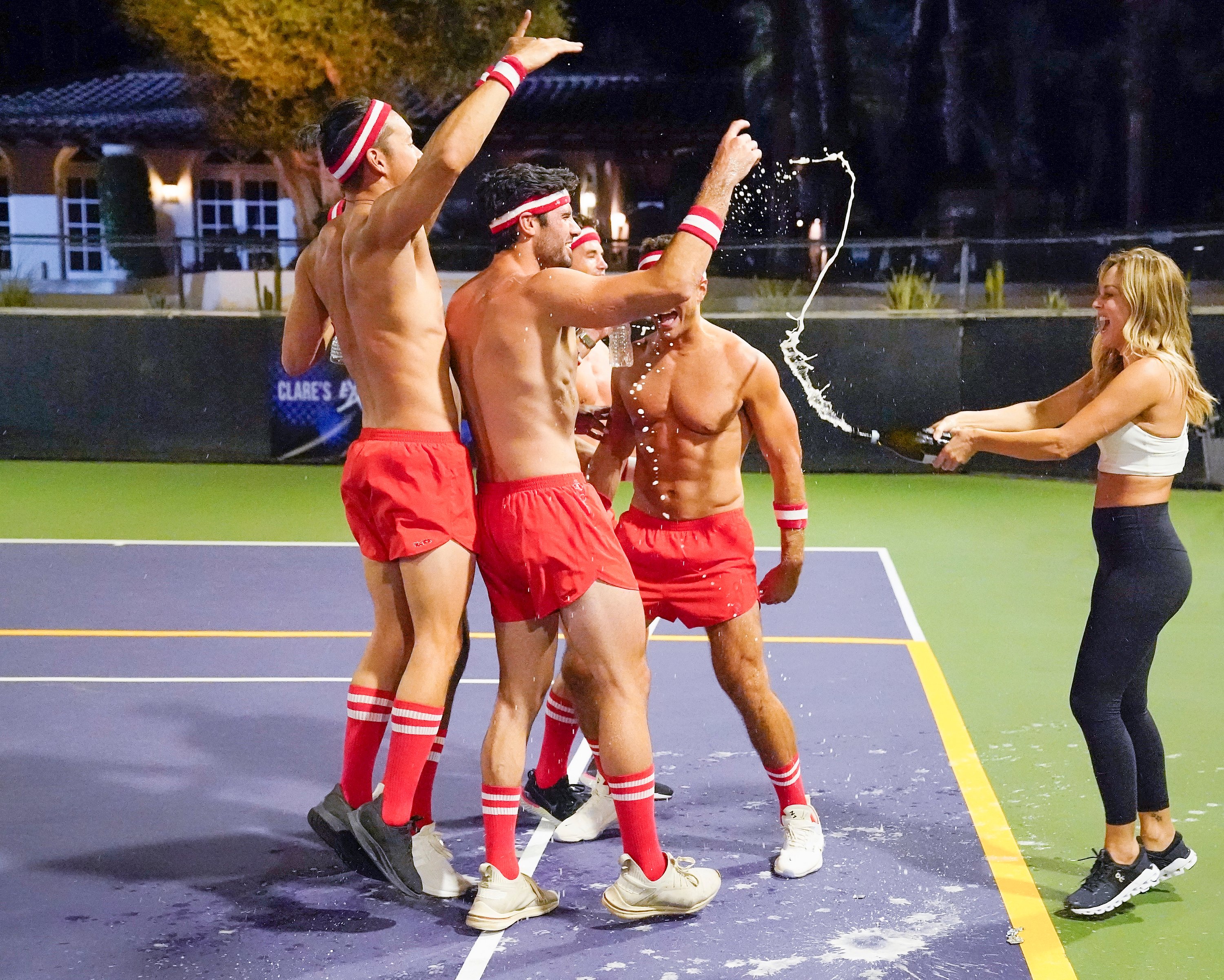 The Bachelorette strop dodgeball