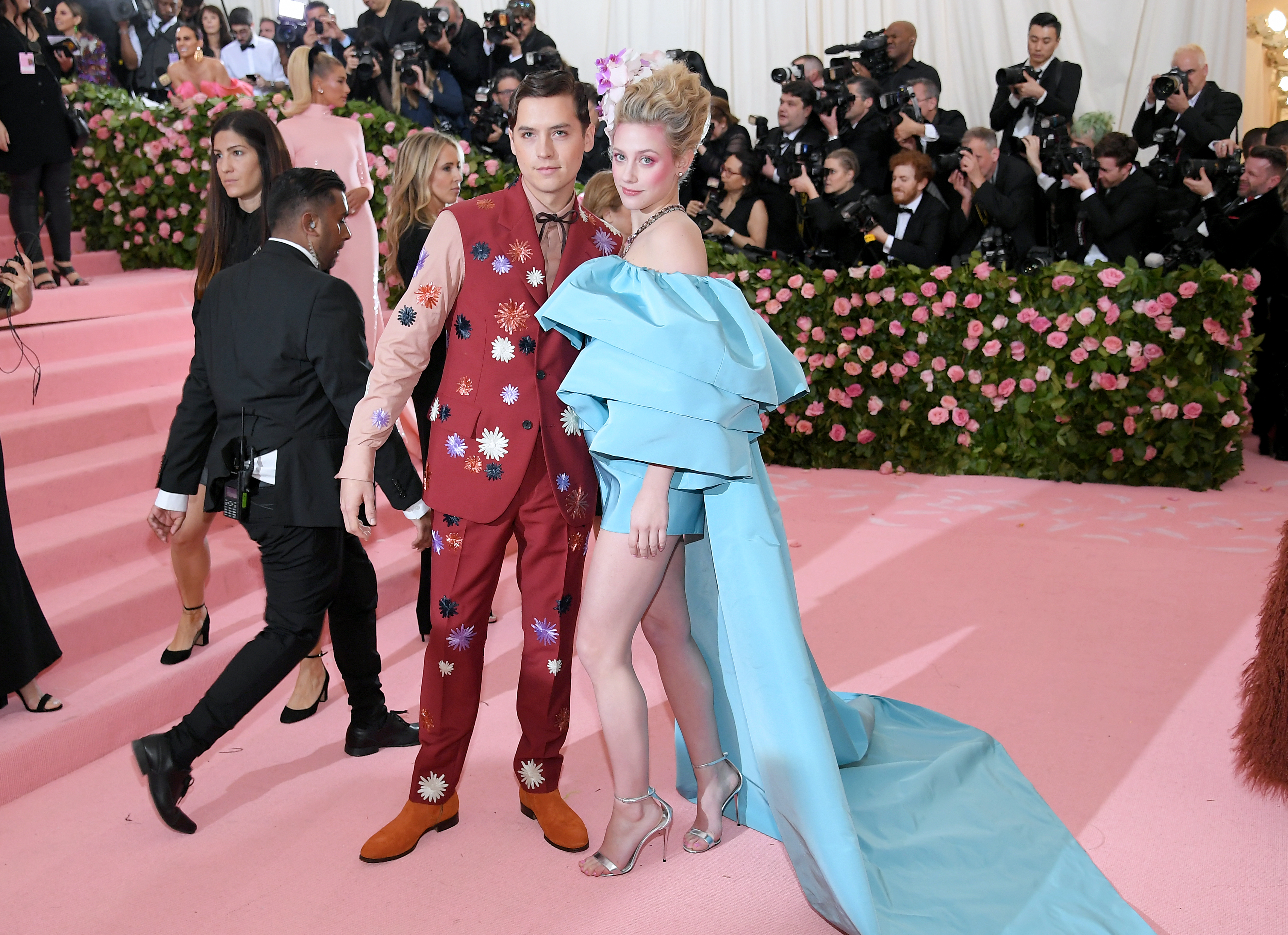 cole sprouse lili reinhart 2019 met gala