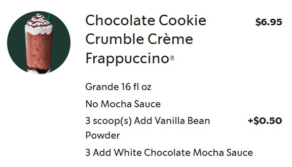 starbucks cookies and cream viral 2025