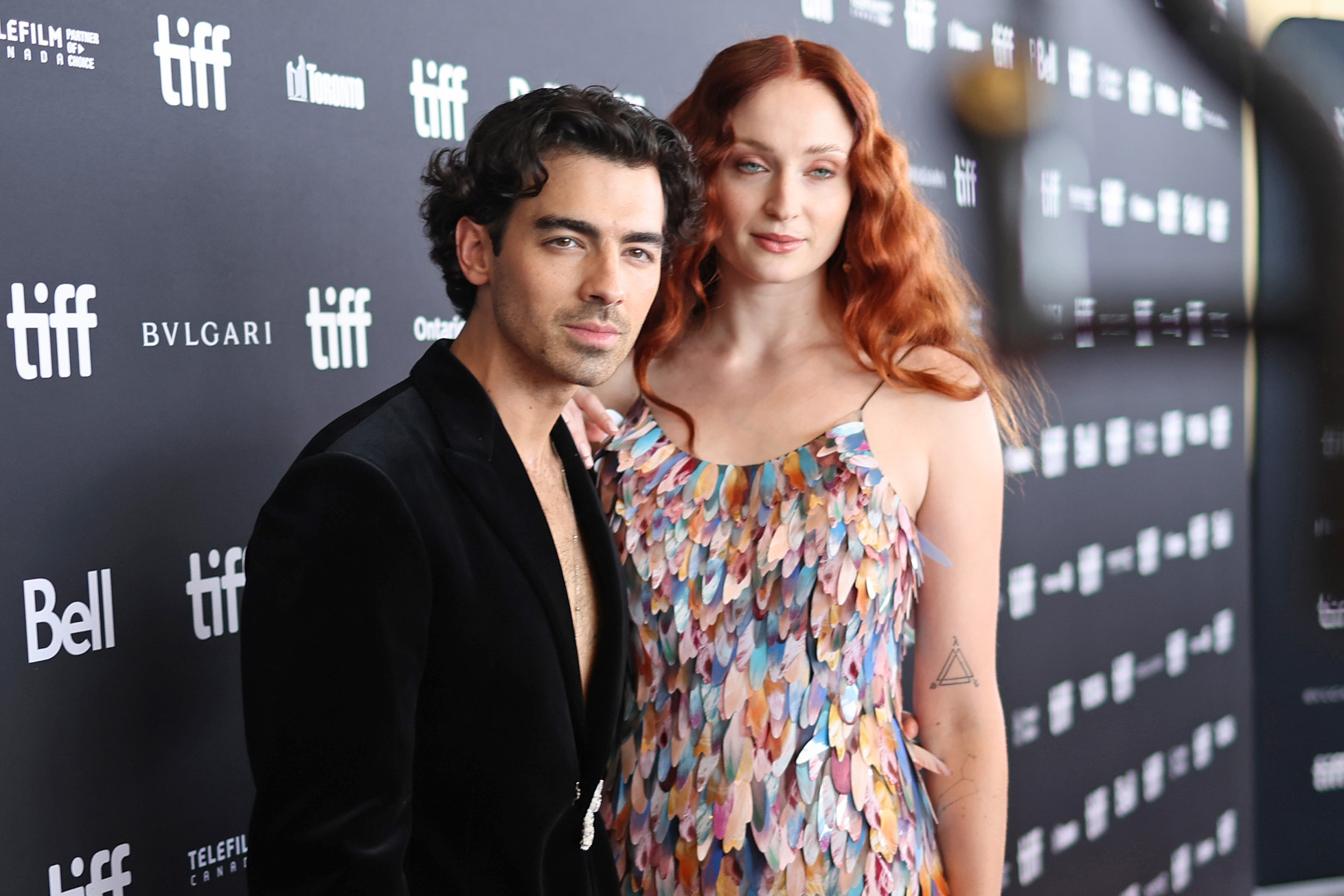 Joe Jonas and Sophie Turner at the Toronto International Film Festival.