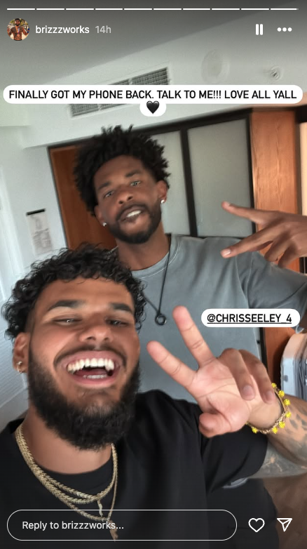 bryan instagram story amaya