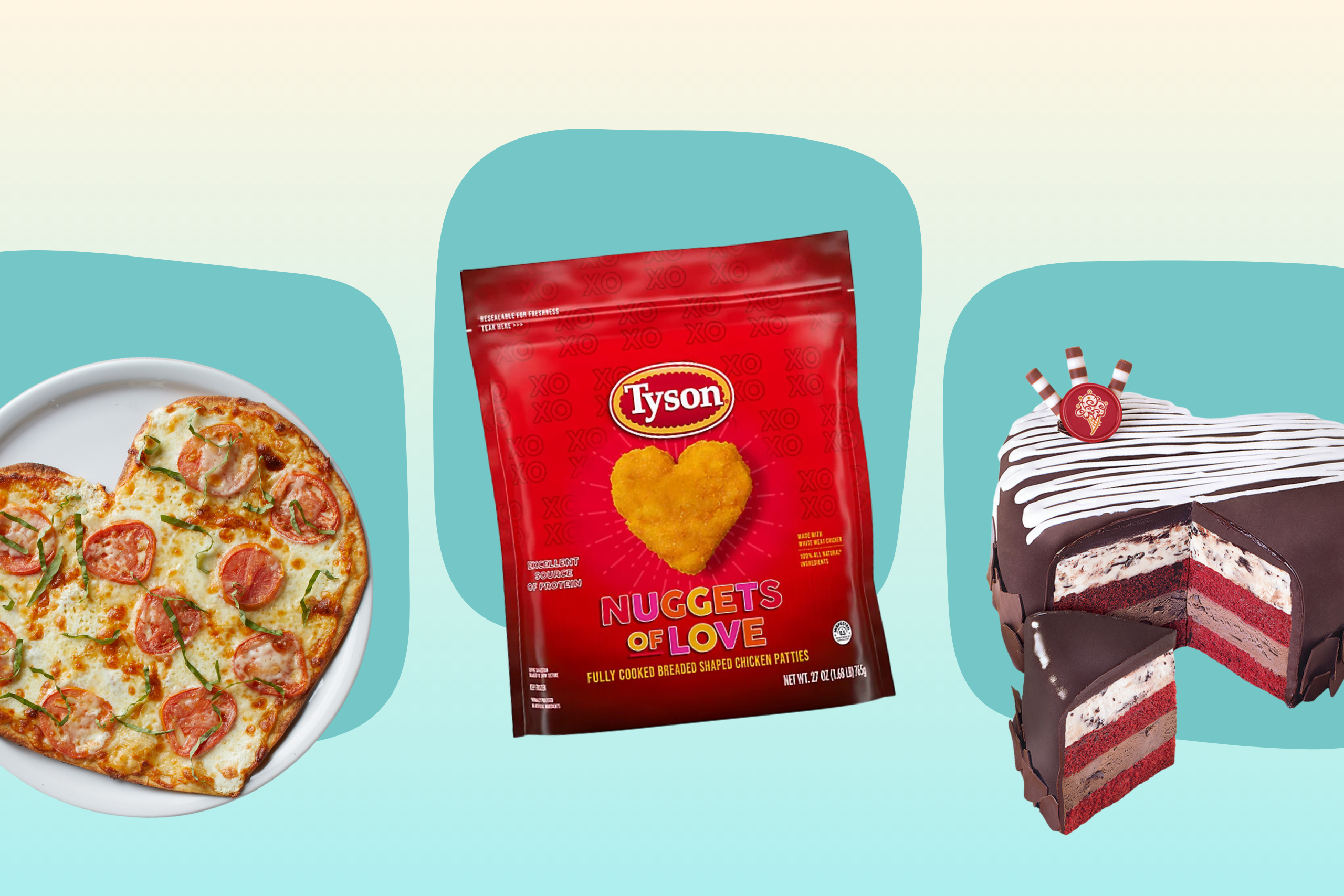 heart shaped food 2025