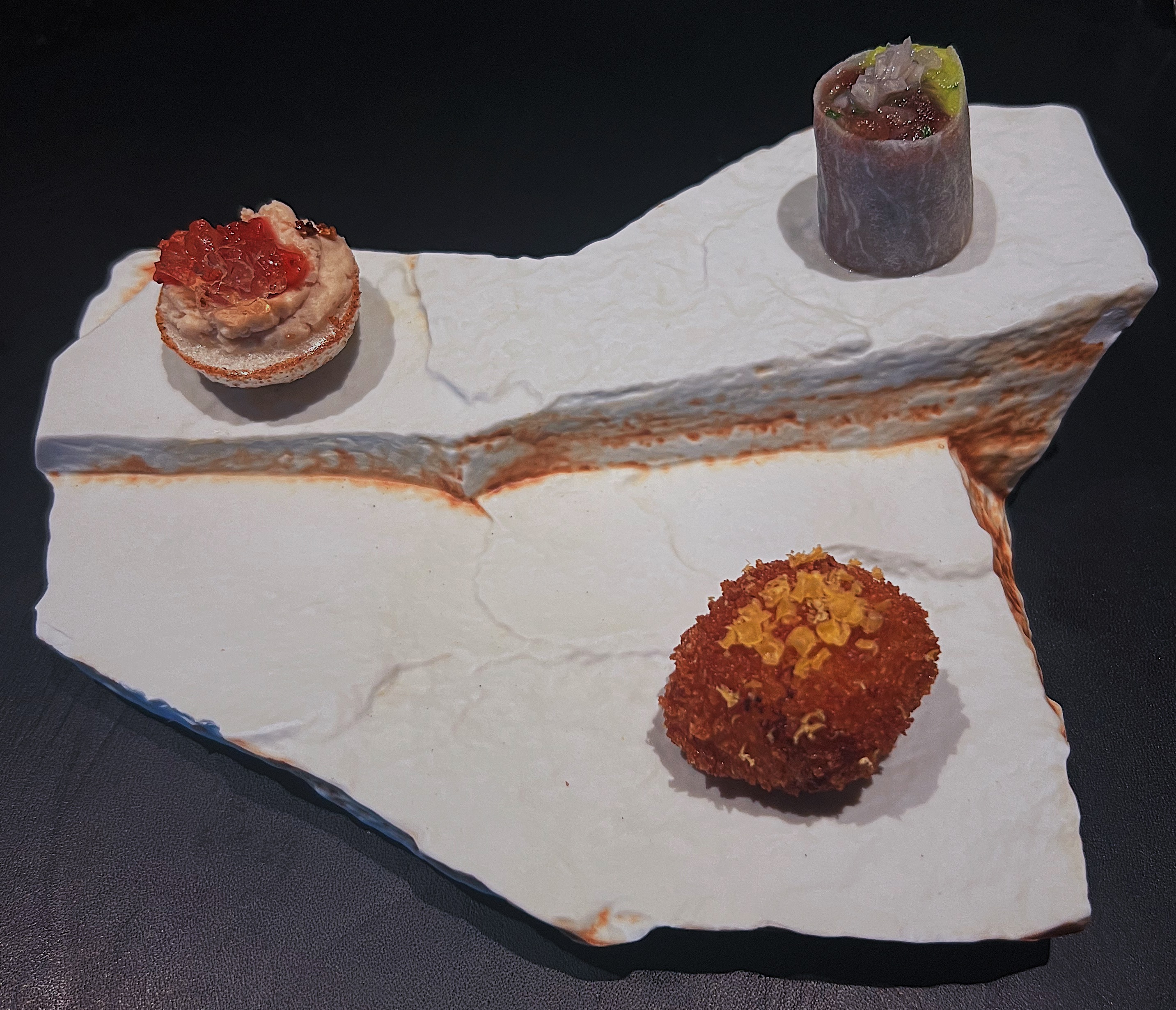 First course from Restaurant Yuu