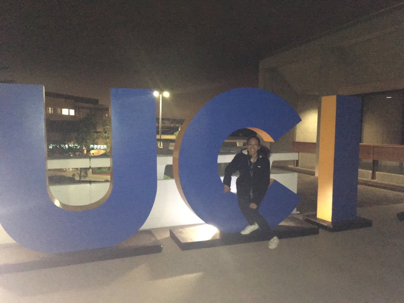 Student at UCI Sign
