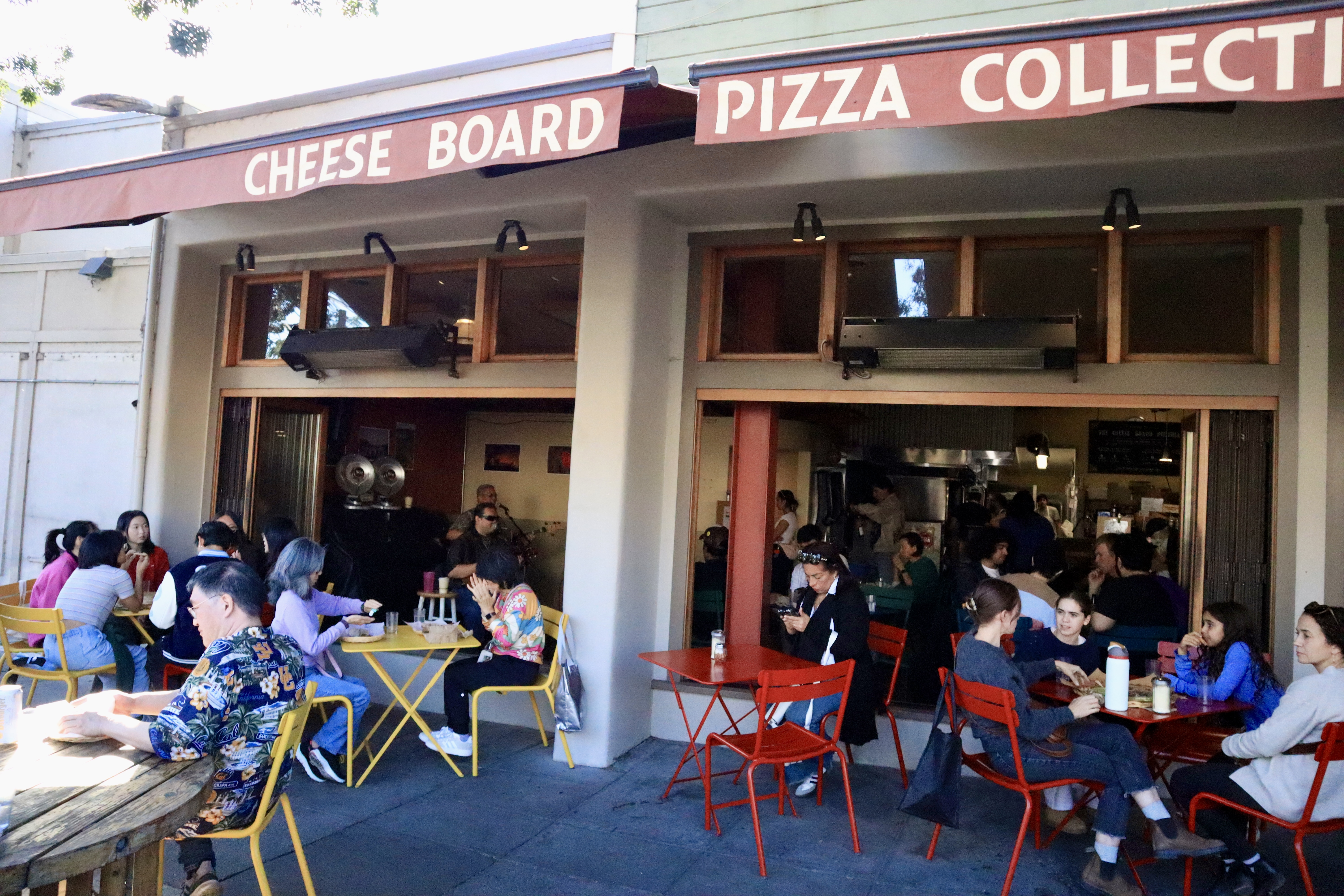 Cheese Board Collective outdoors