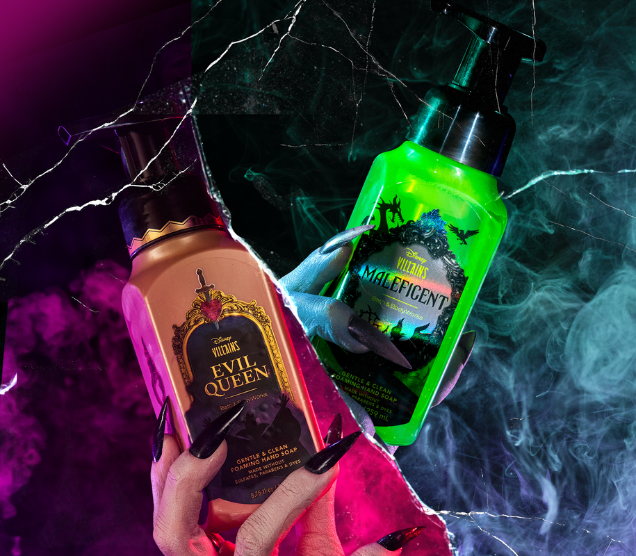 bath and body works disney villain collection