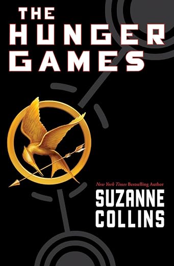 The hunger games book cover