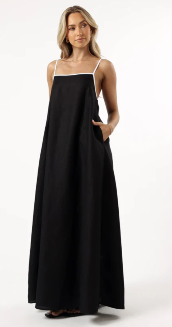 Petal and Pup Maxi Dress