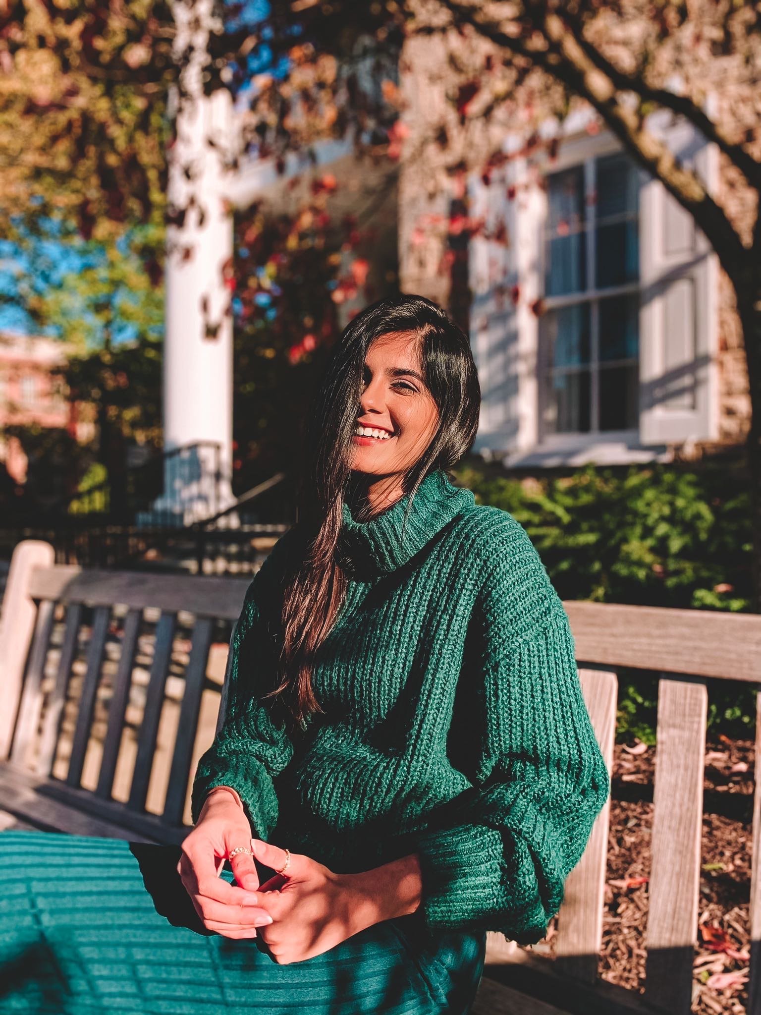 Fall Girl Penn State Photoshoot