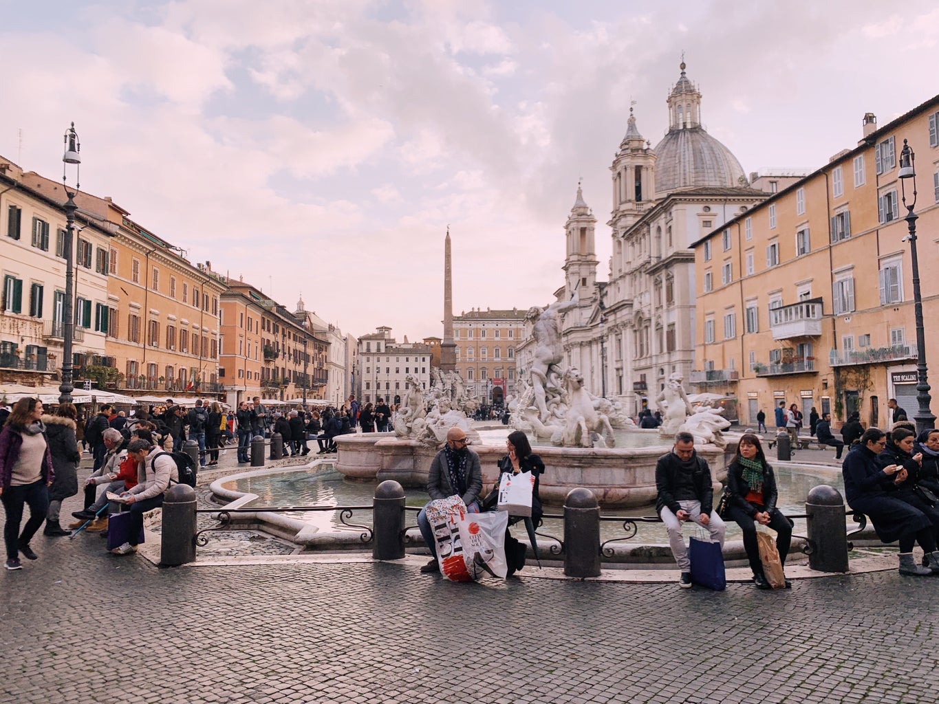 Fountain in Rome, Italy