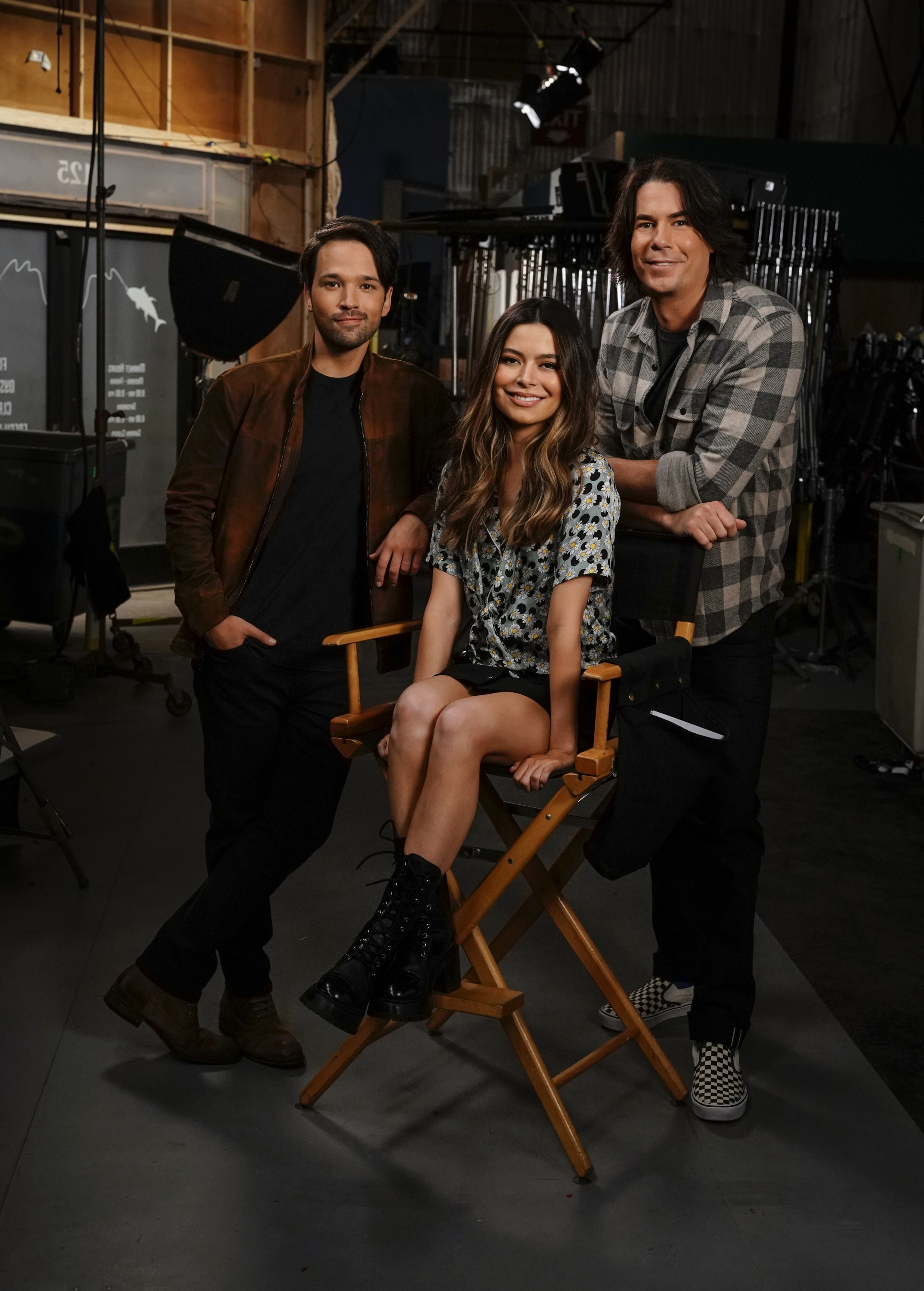 Nathan Kress, Miranda Cosgrove and Jerry Trainor