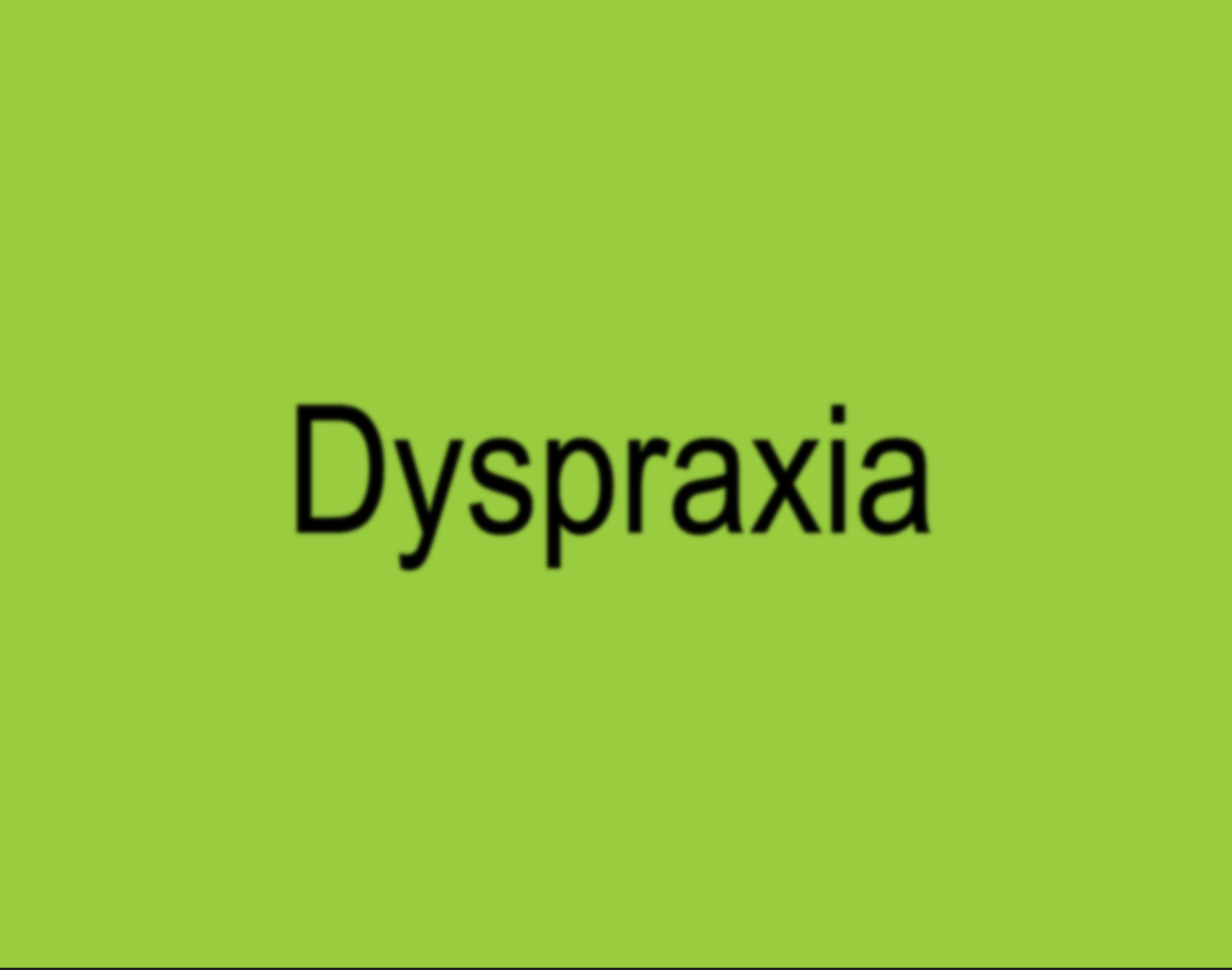 Brat Album written \"dyspraxia\"