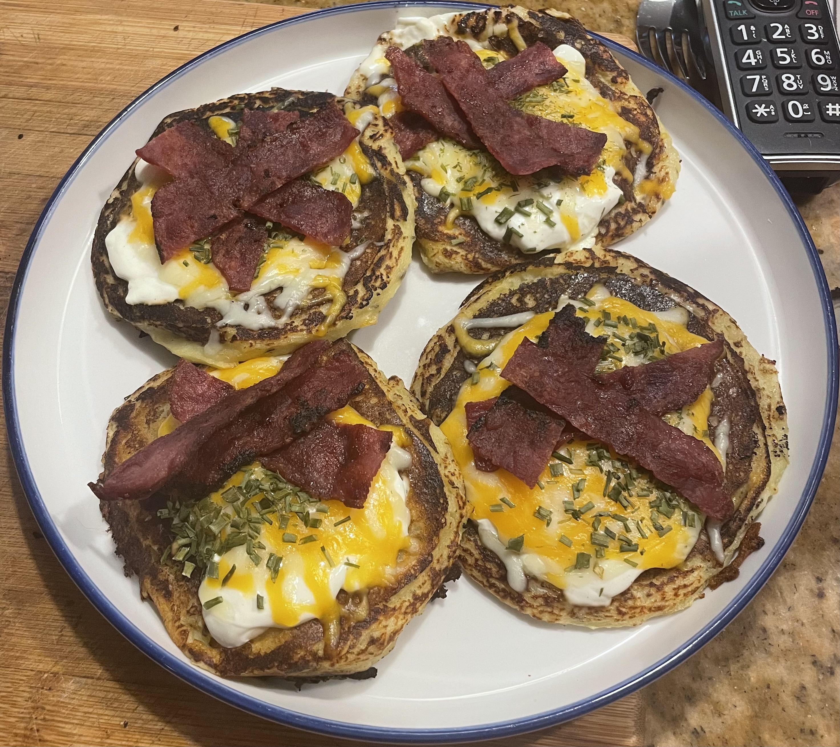 Bacon Potato Pancakes