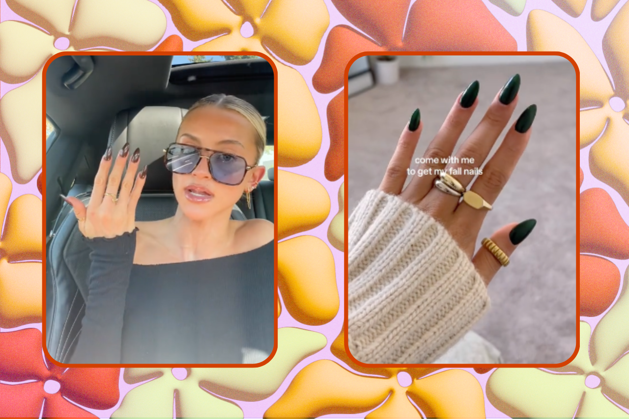 thanksgiving 2023 nail ideas tiktok