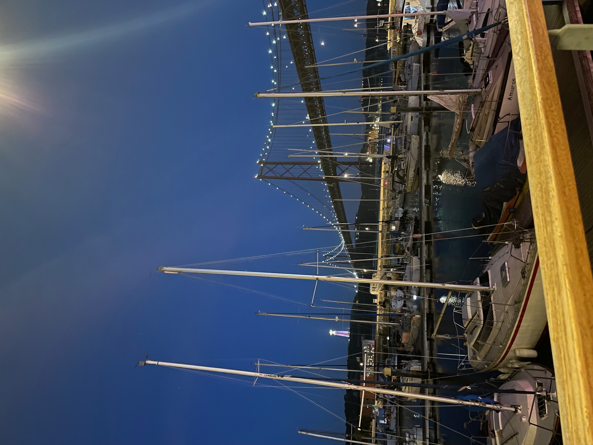 River Tagus views at night