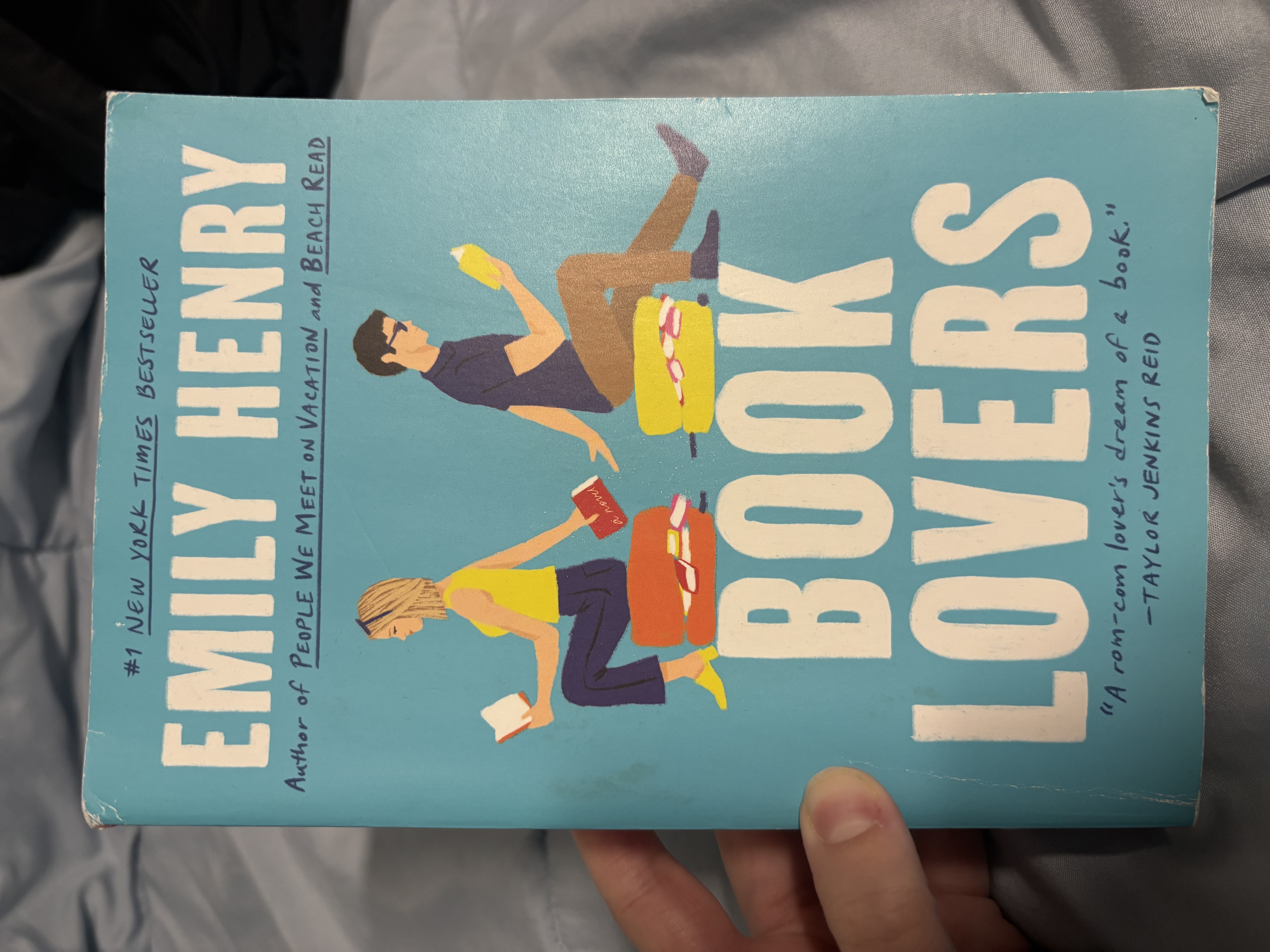 image of book lovers by Emily Henry