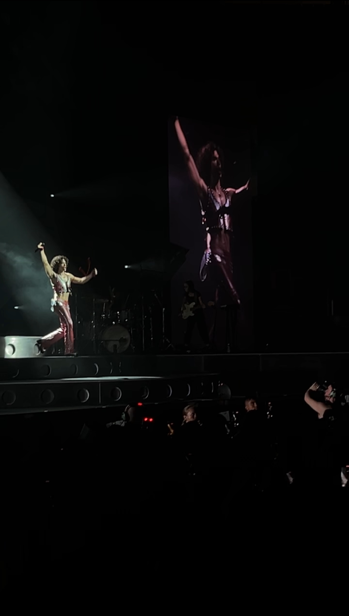 Conan Gray at his concert in Fort Worth