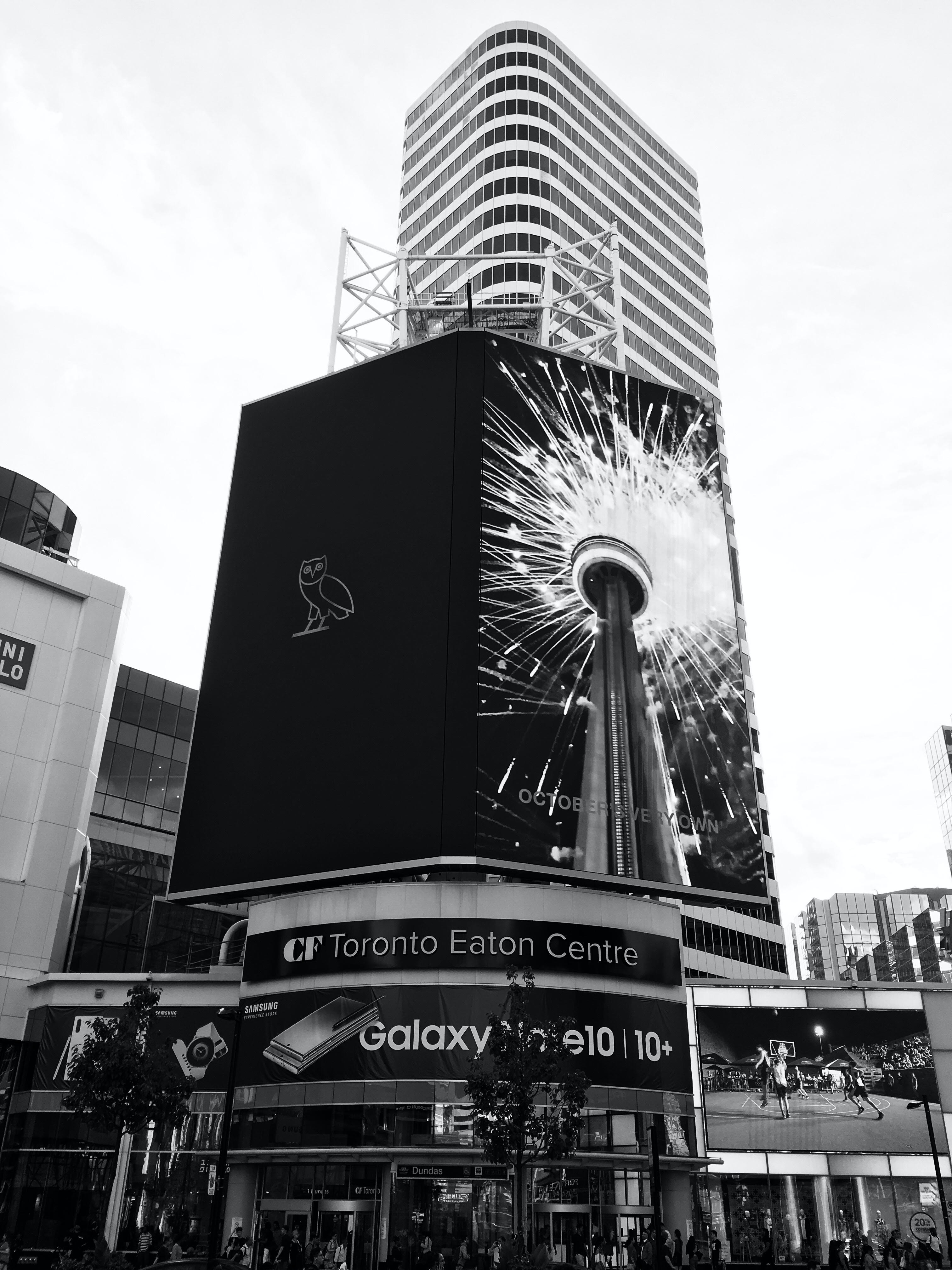 drake singer logo billboard
