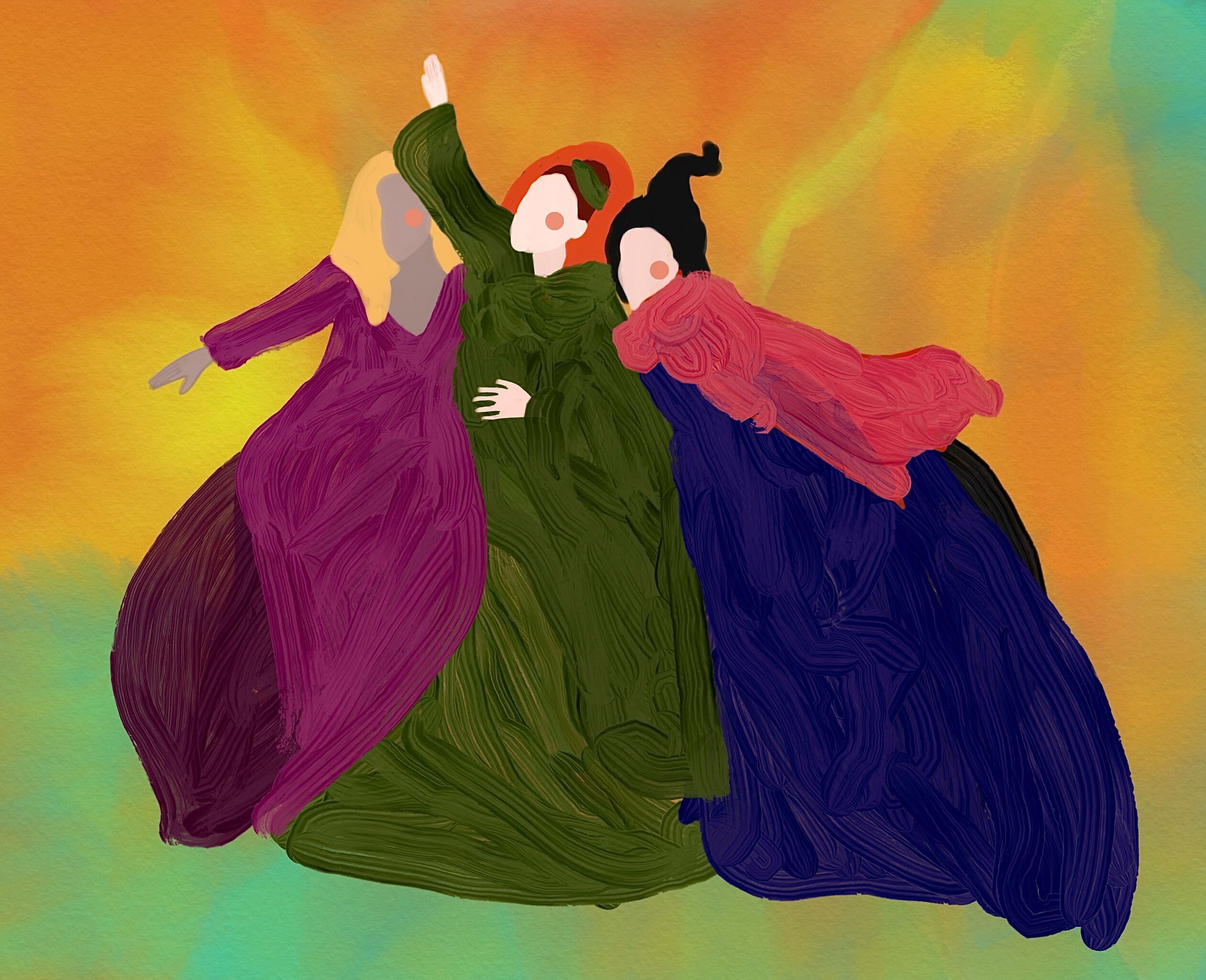 three witches from Hocus Pocus by Vivian Rivera?width=698&height=466&fit=crop&auto=webp&dpr=4