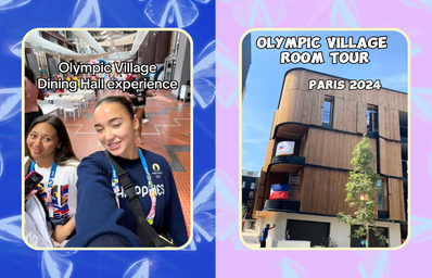 TikTok from olympic athletes showing off the 2024 Olympic VIllage