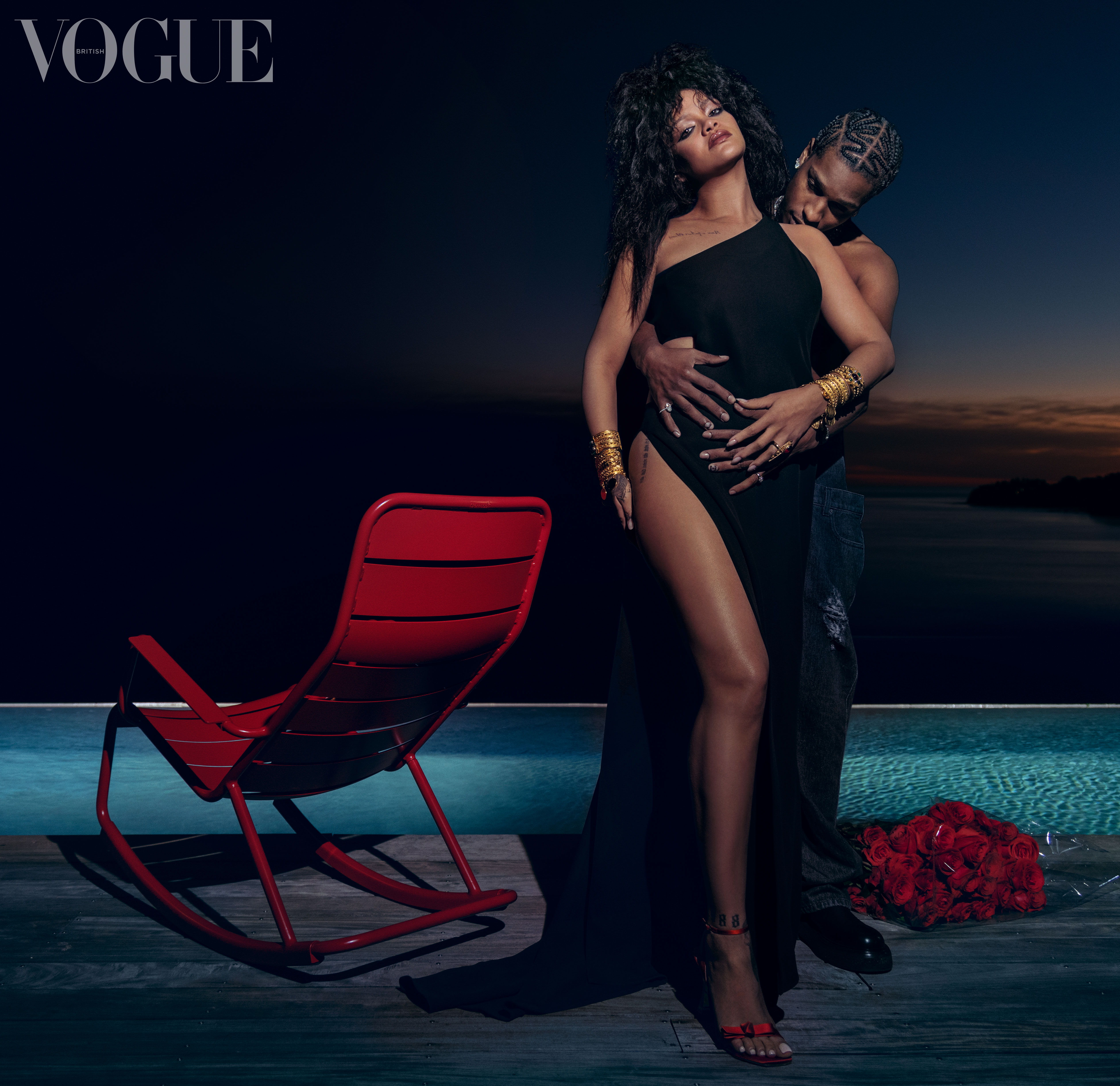rihanna march 2023 british vogue image